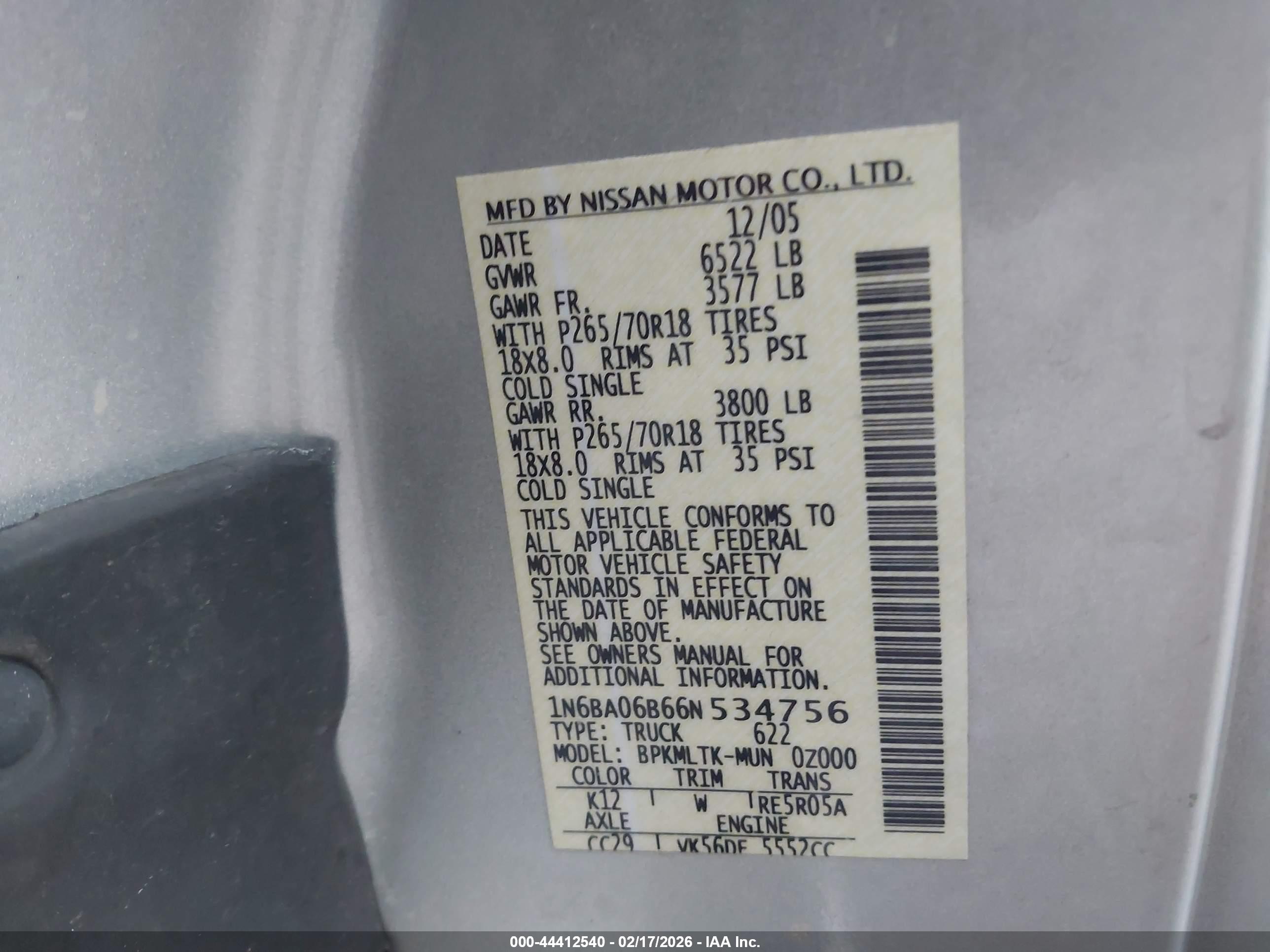 NISSAN TITAN image 9