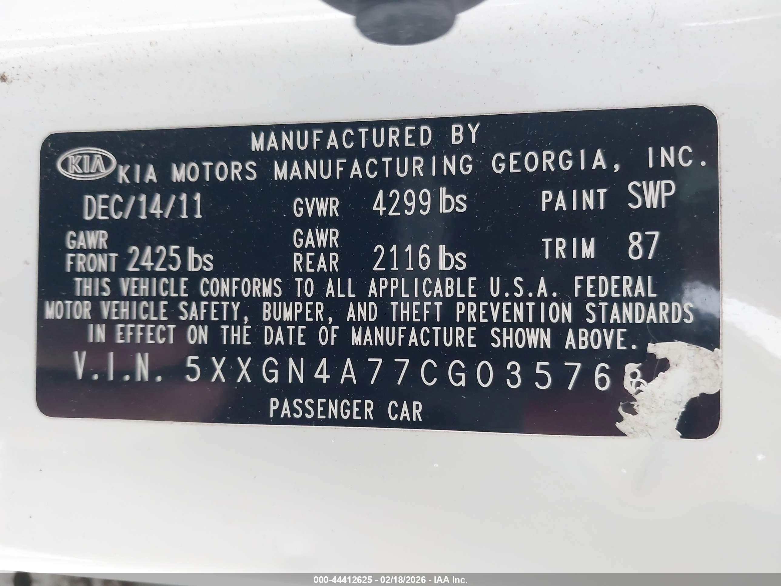 KIA OPTIMA image 9