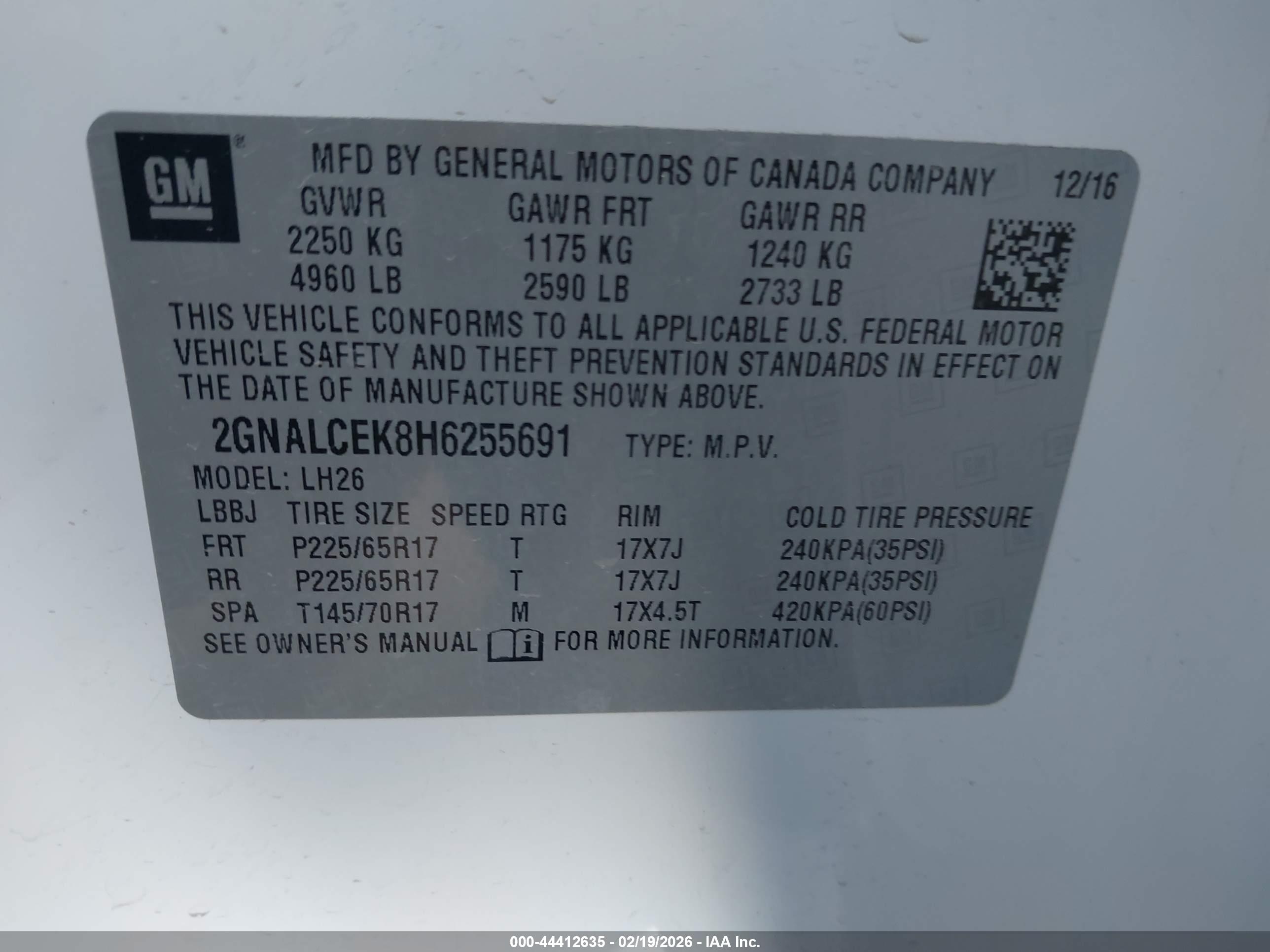 CHEVROLET EQUINOX image 9