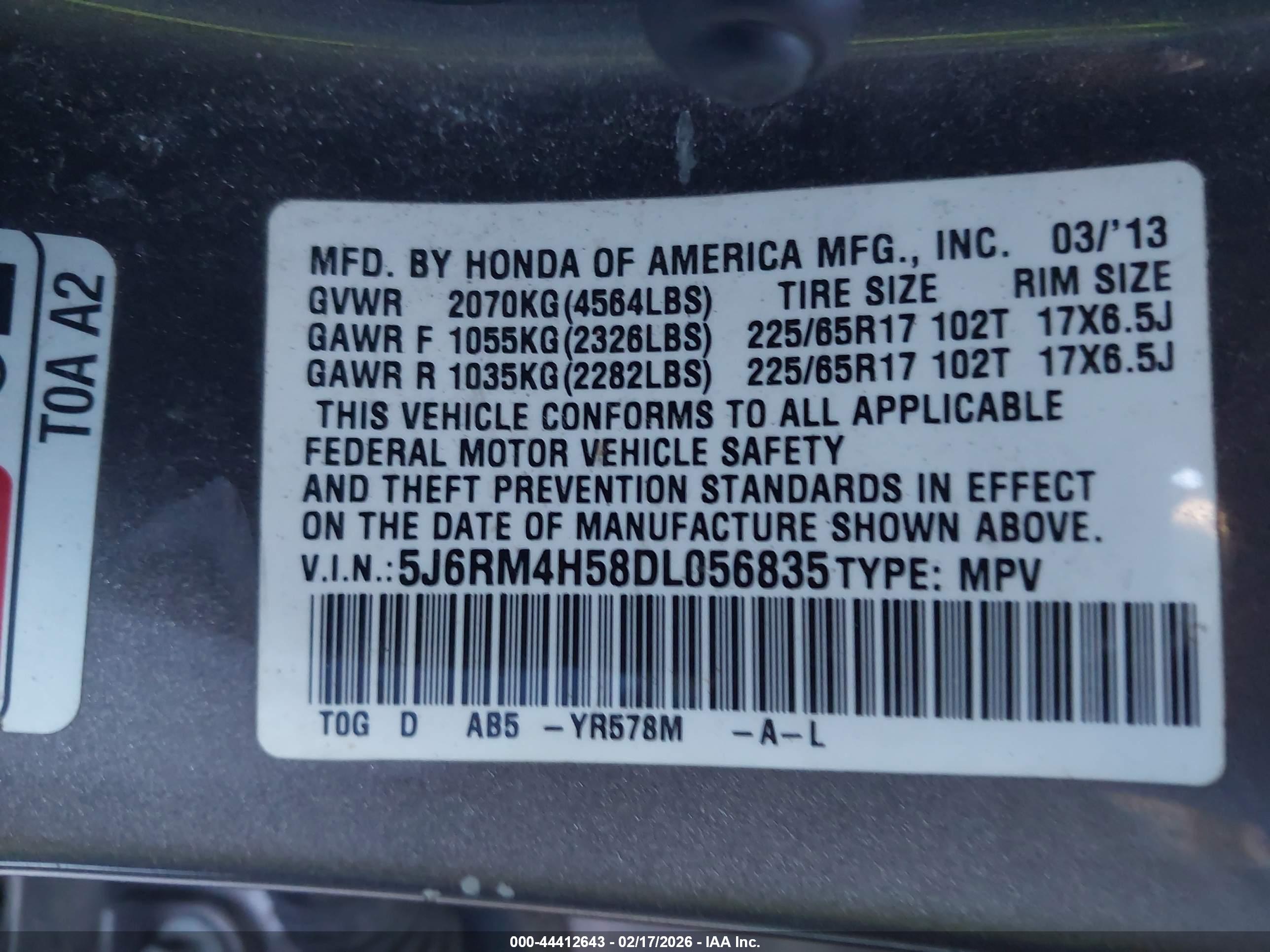 HONDA CR-V image 9