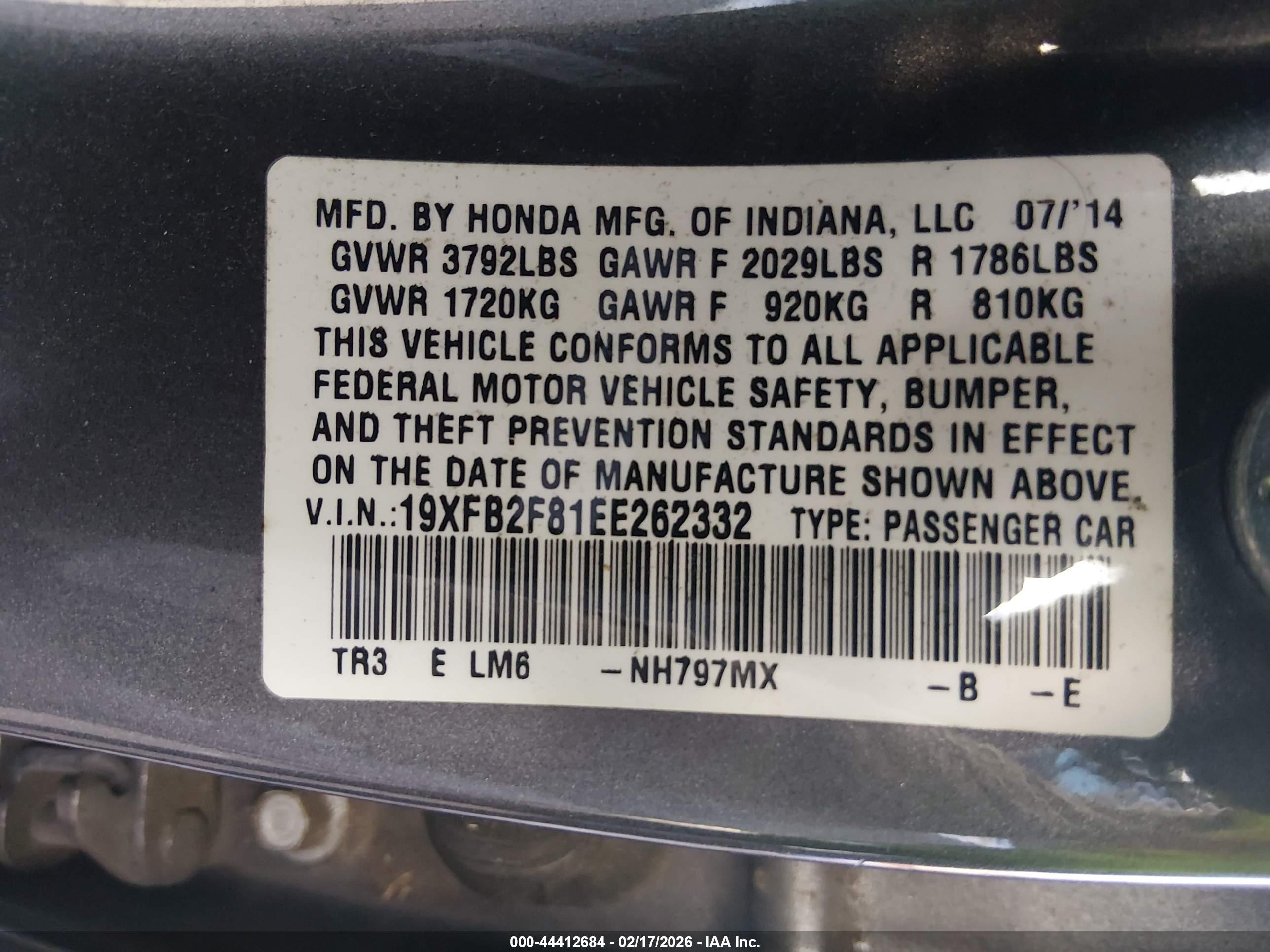 HONDA CIVIC image 9