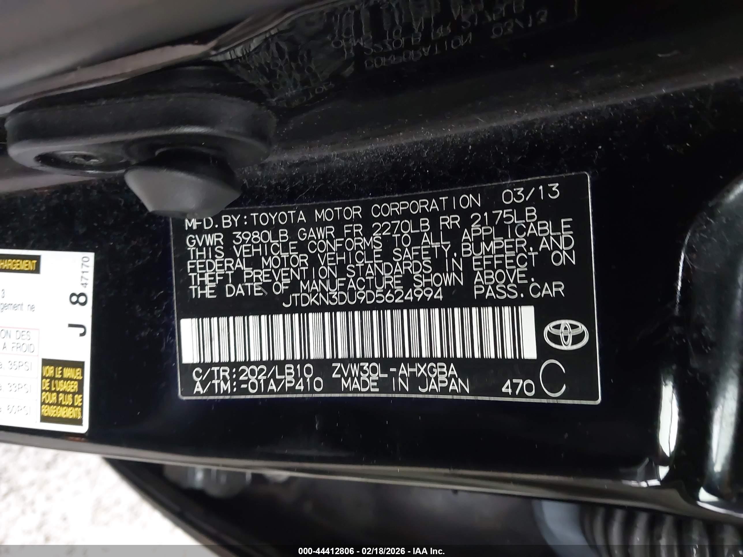 TOYOTA PRIUS image 9