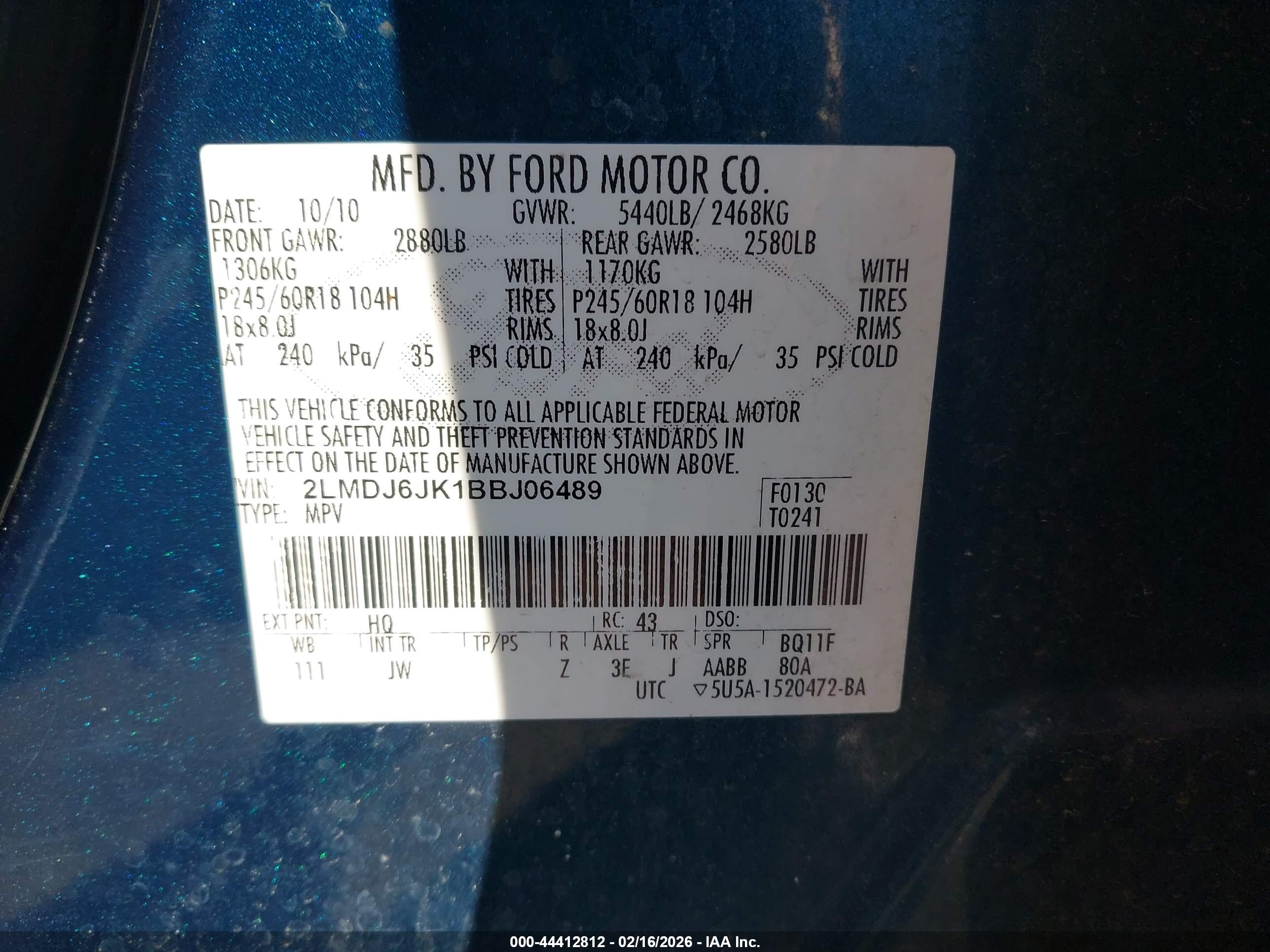 LINCOLN MKX image 9
