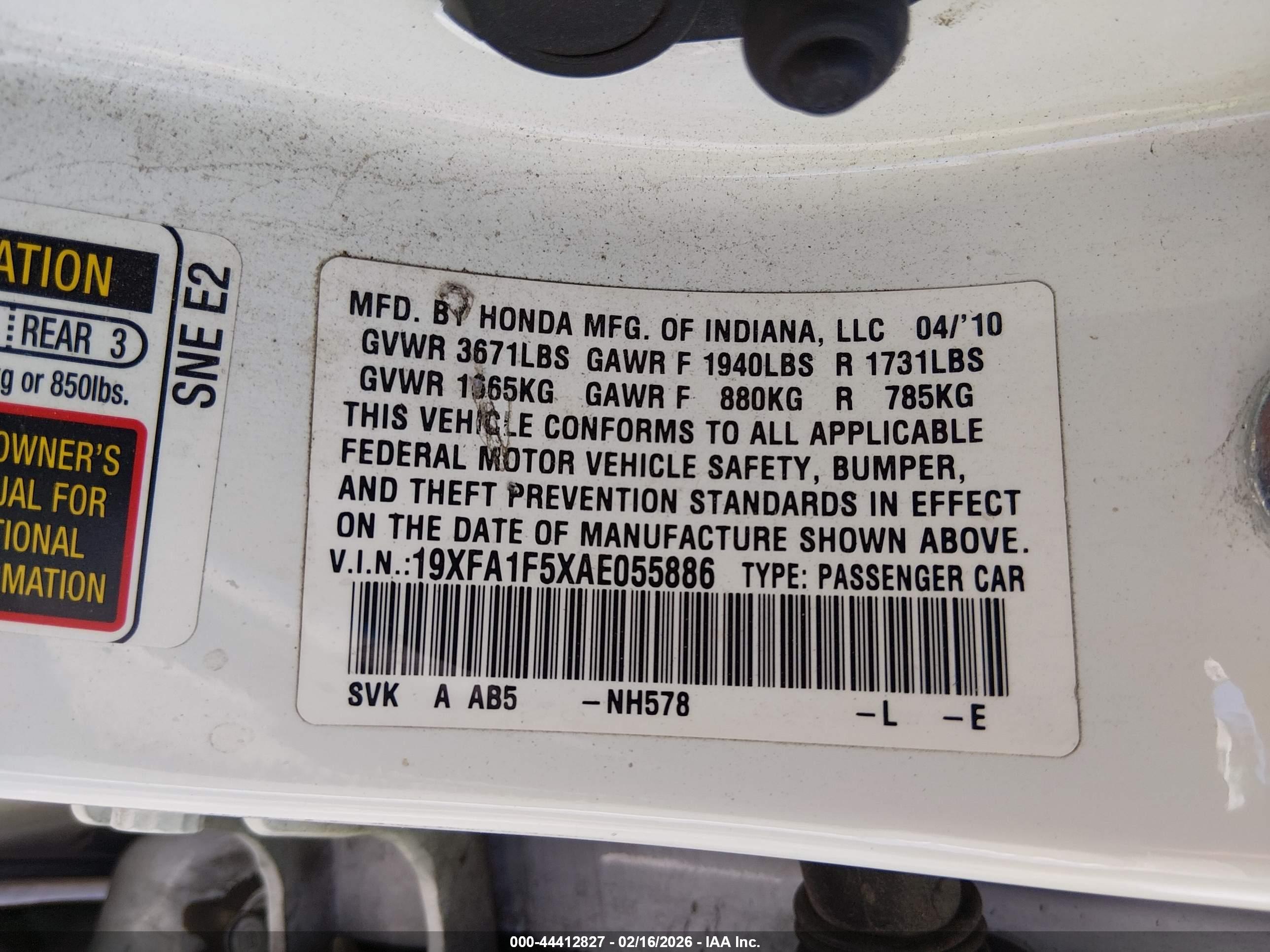HONDA CIVIC image 9