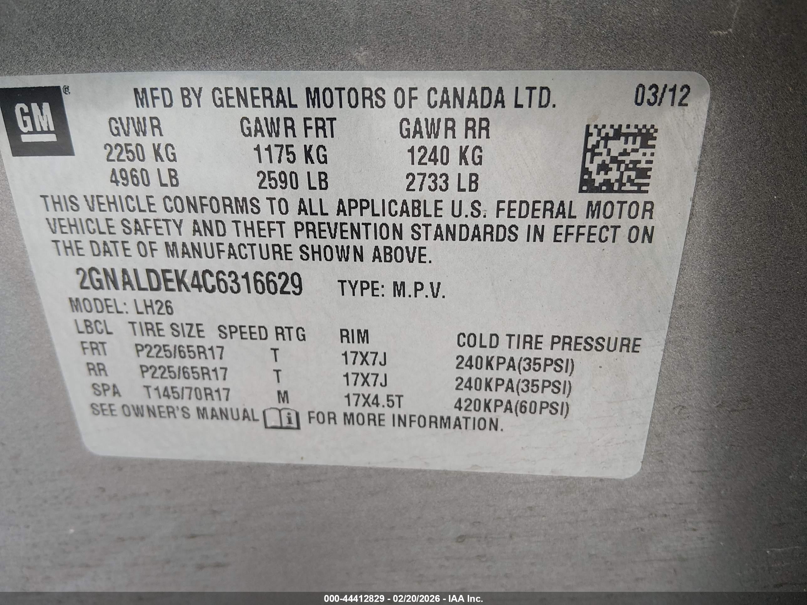 CHEVROLET EQUINOX image 9