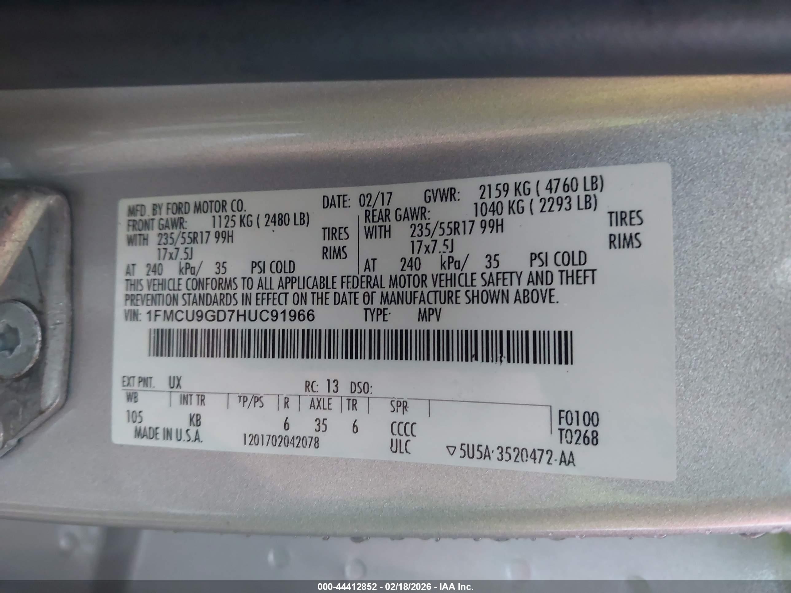 FORD ESCAPE image 9