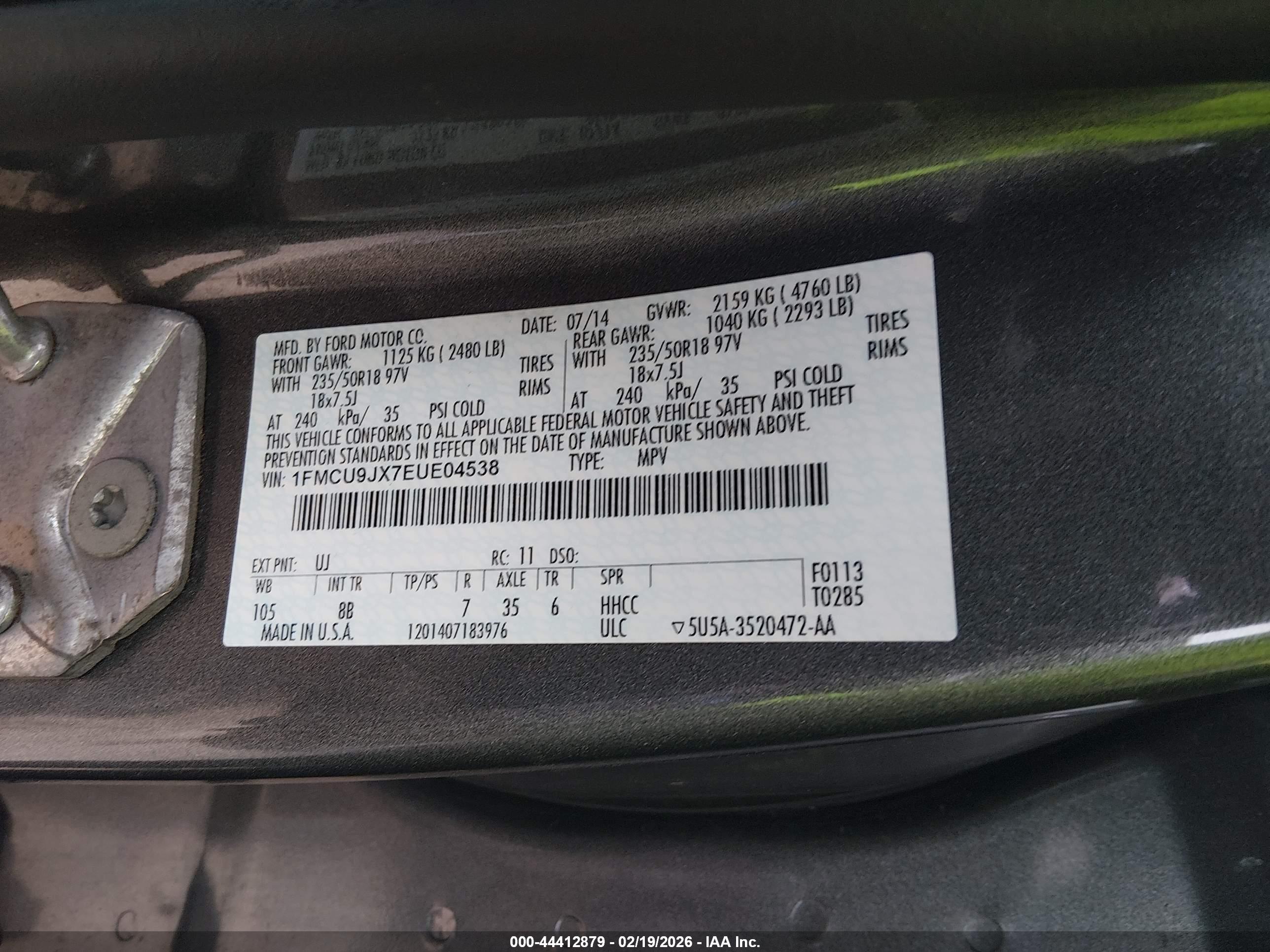 FORD ESCAPE image 9