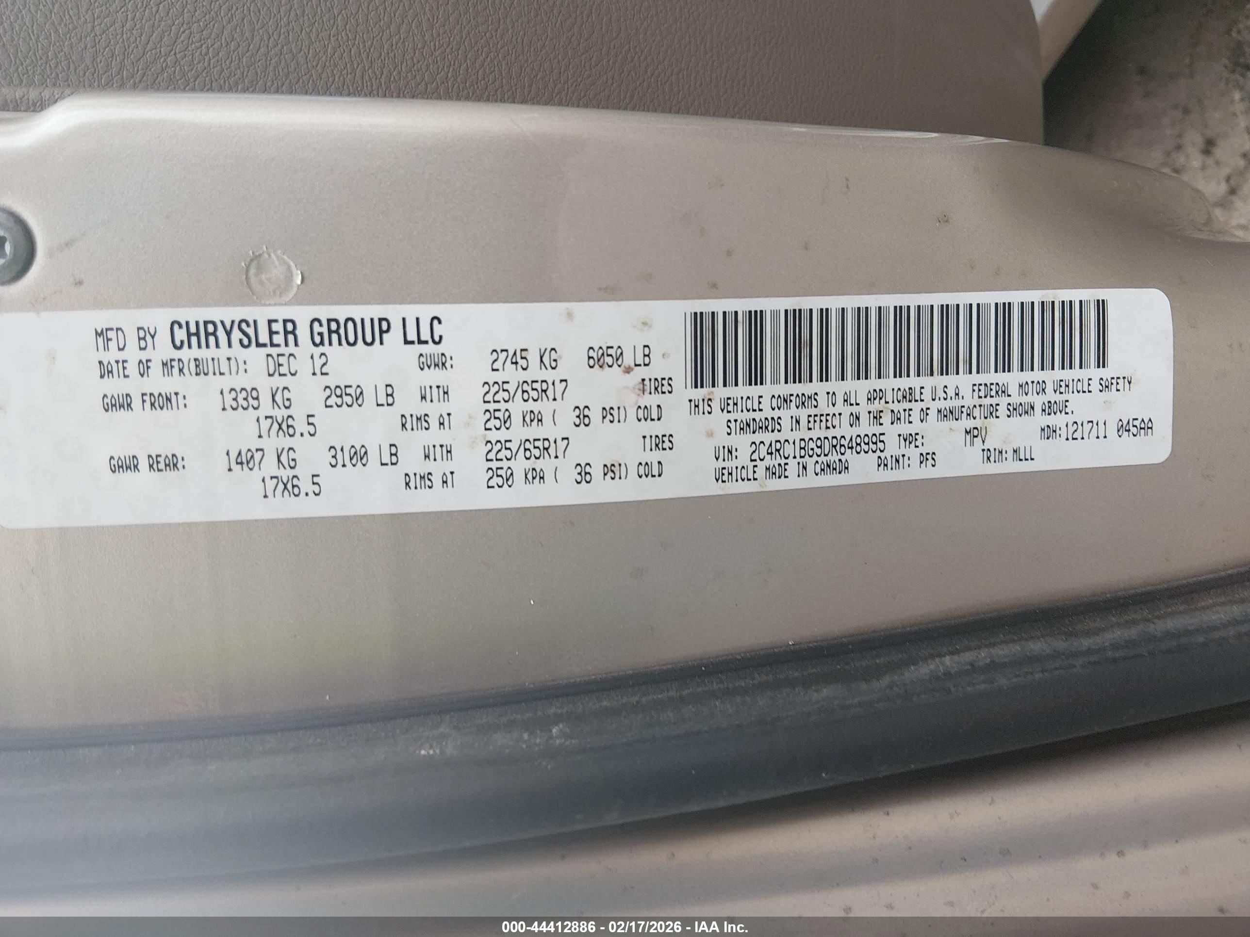 CHRYSLER TOWN image 9