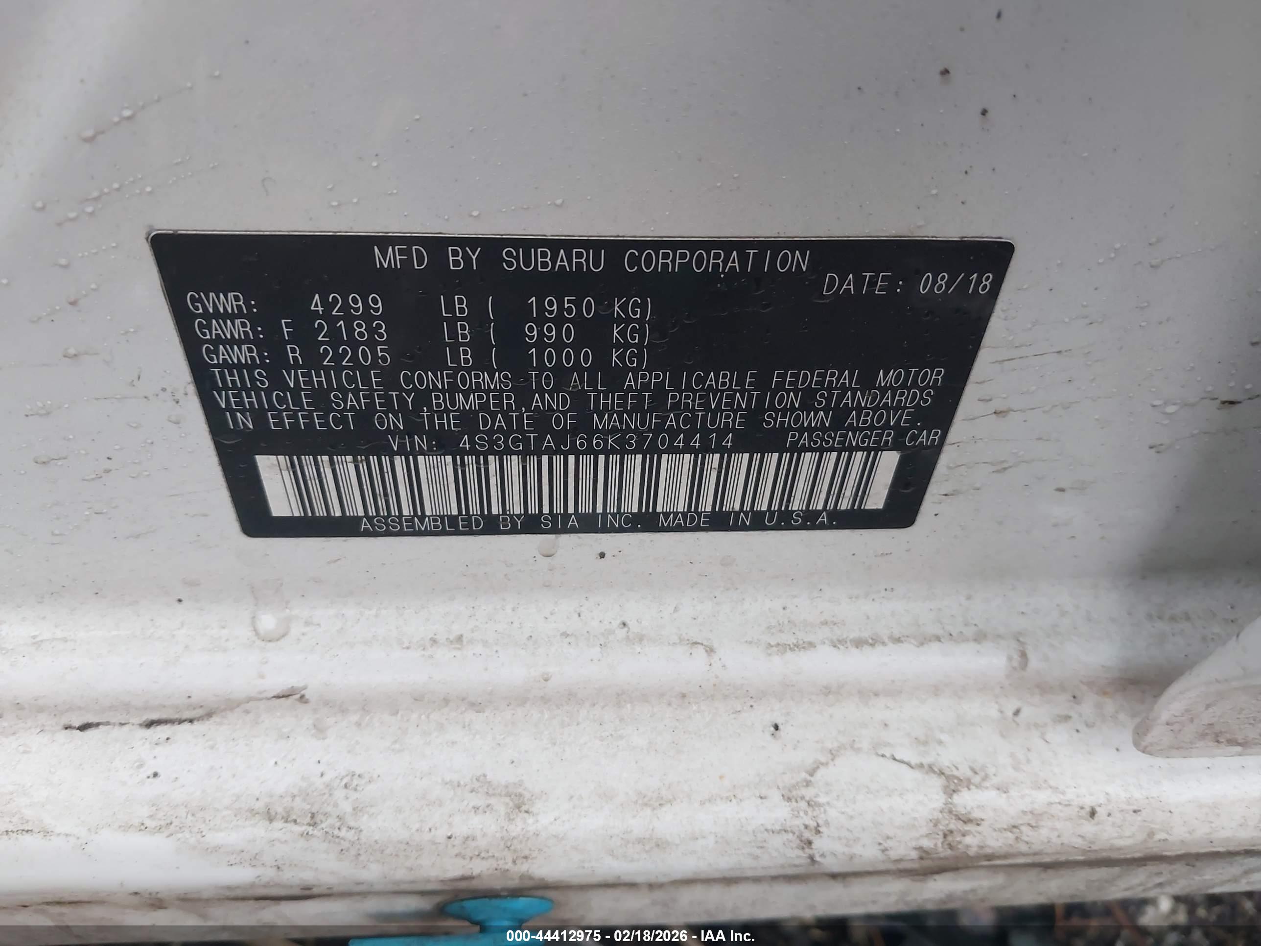 SUBARU IMPREZA image 9