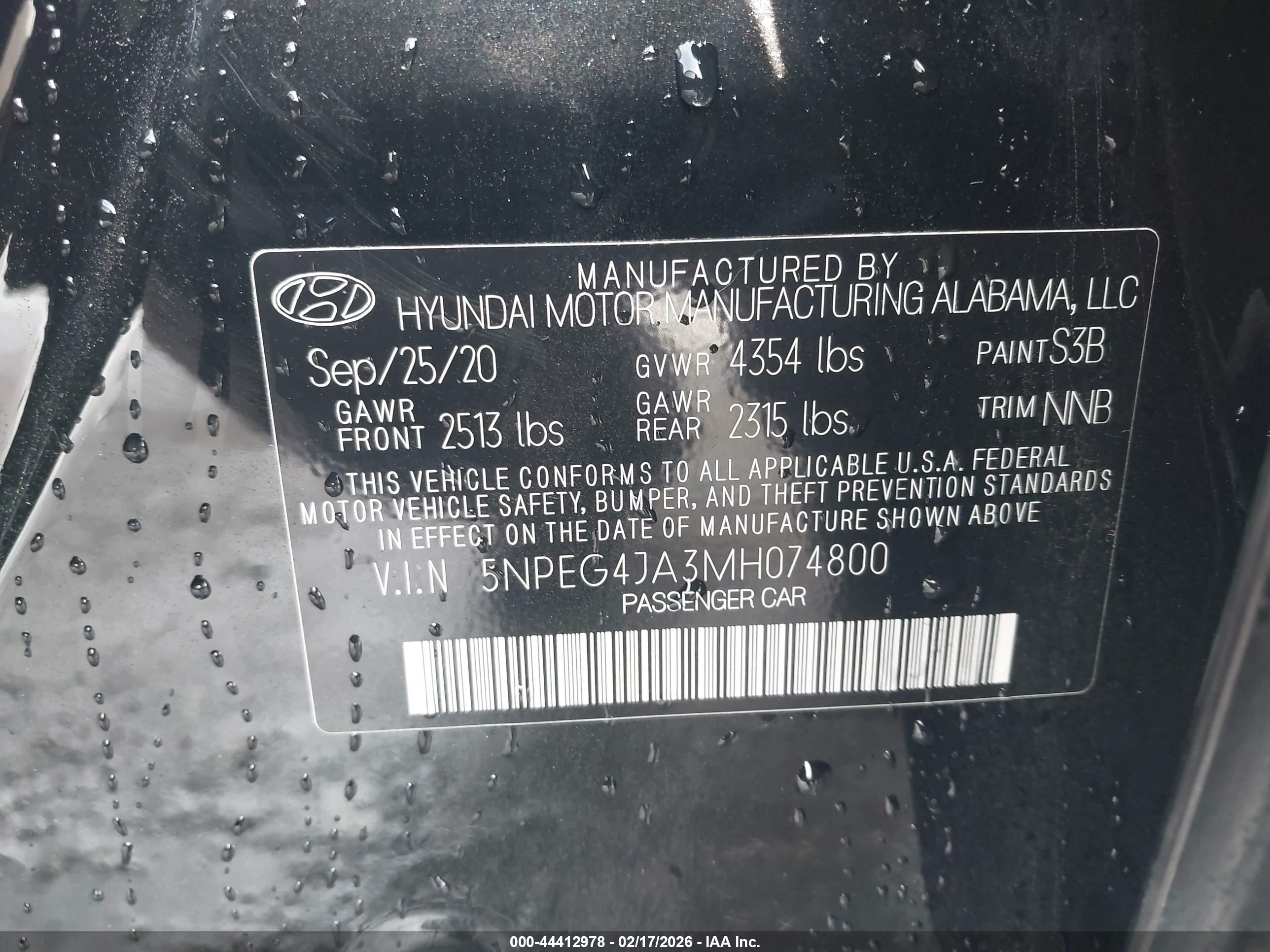 HYUNDAI SONATA image 9