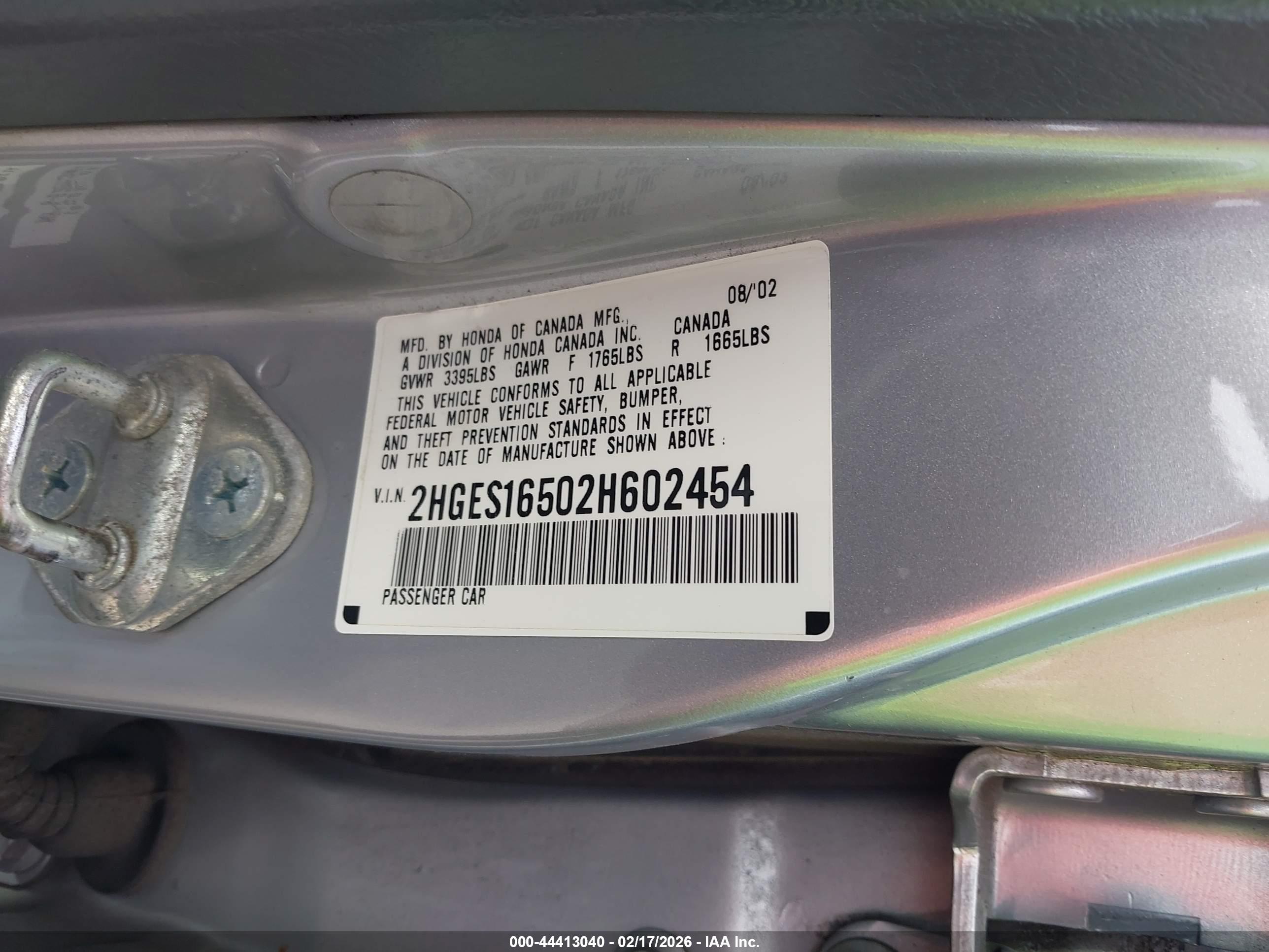 HONDA CIVIC image 9