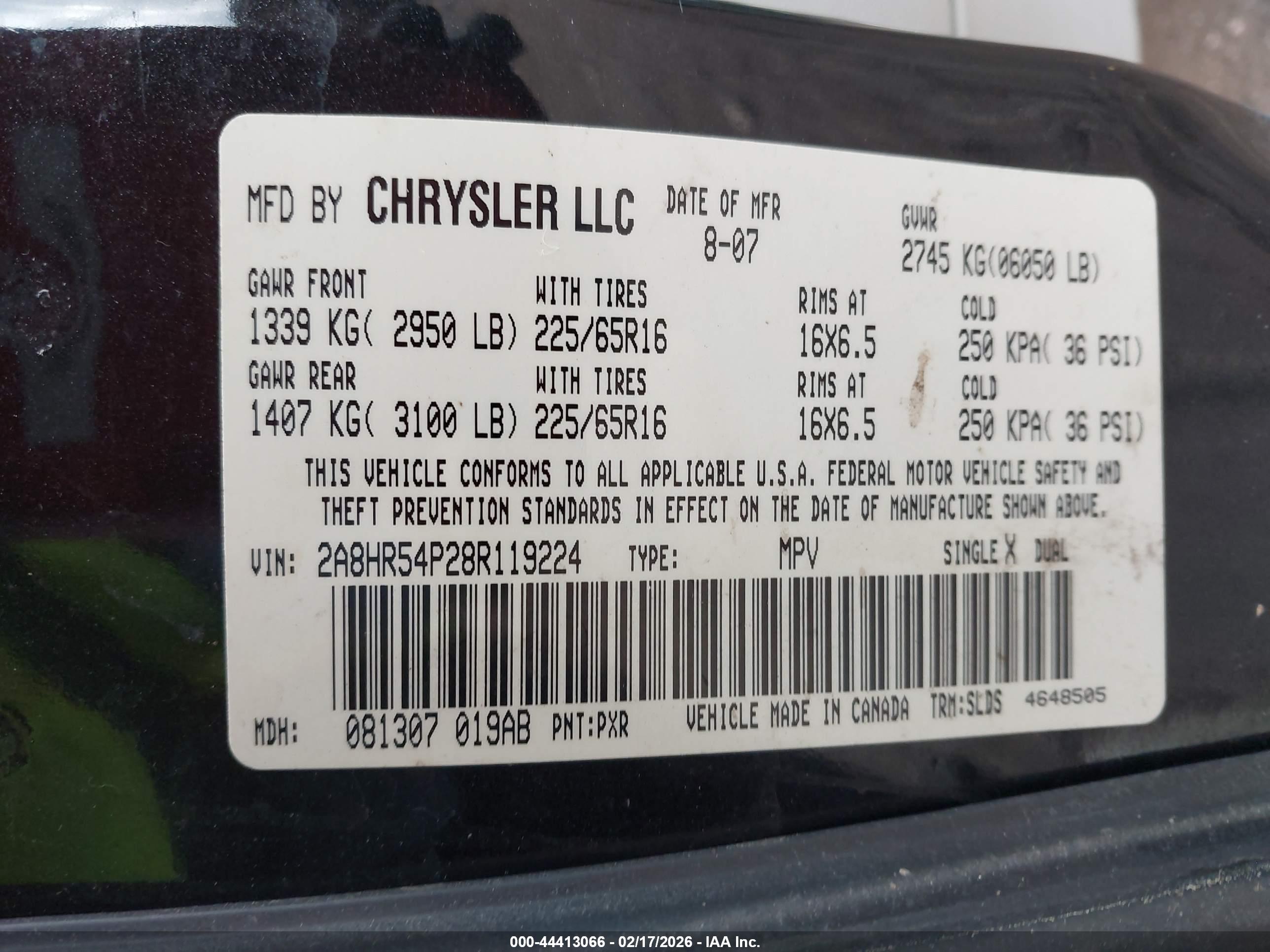 CHRYSLER TOWN image 9