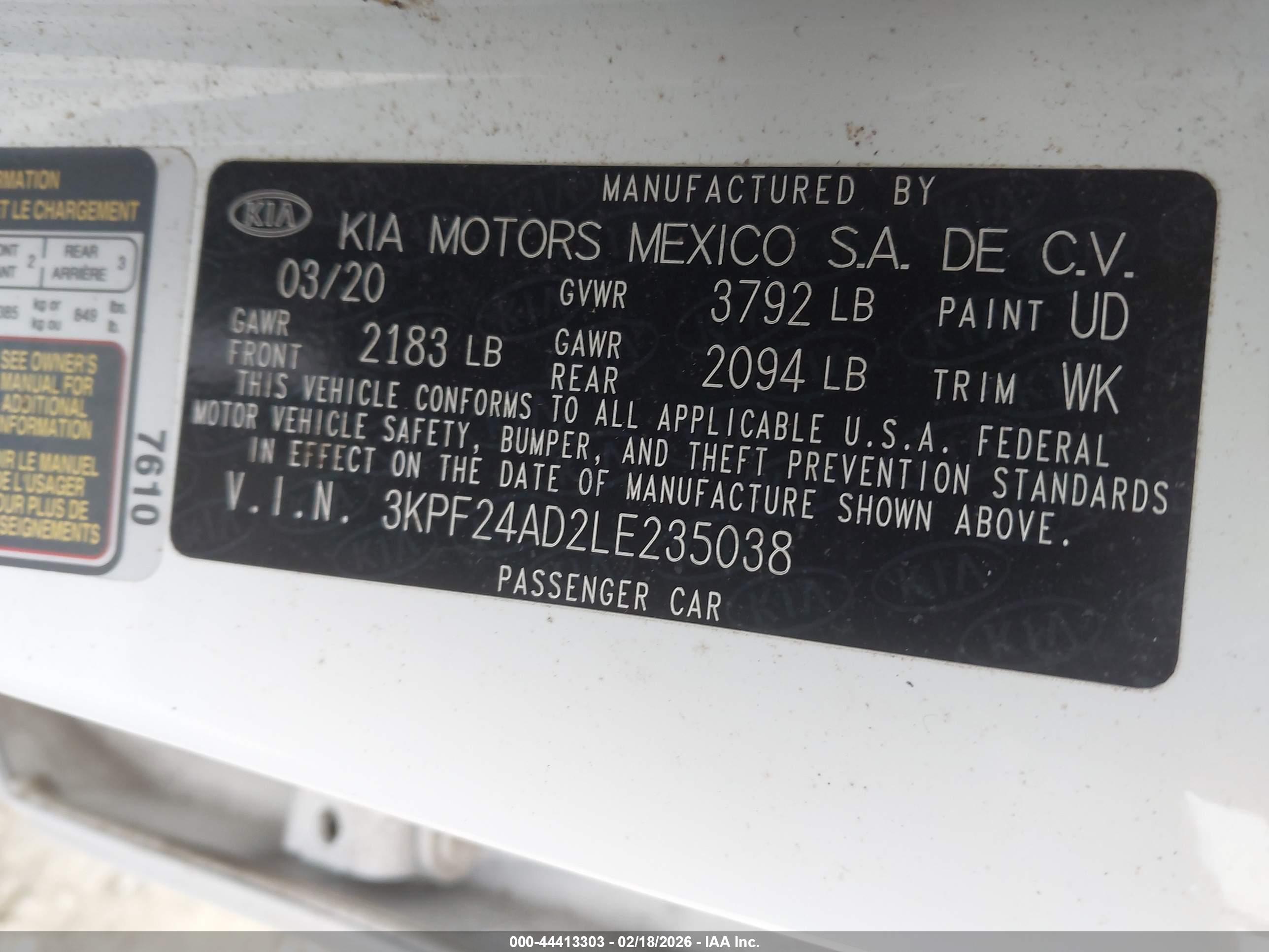 KIA FORTE image 9