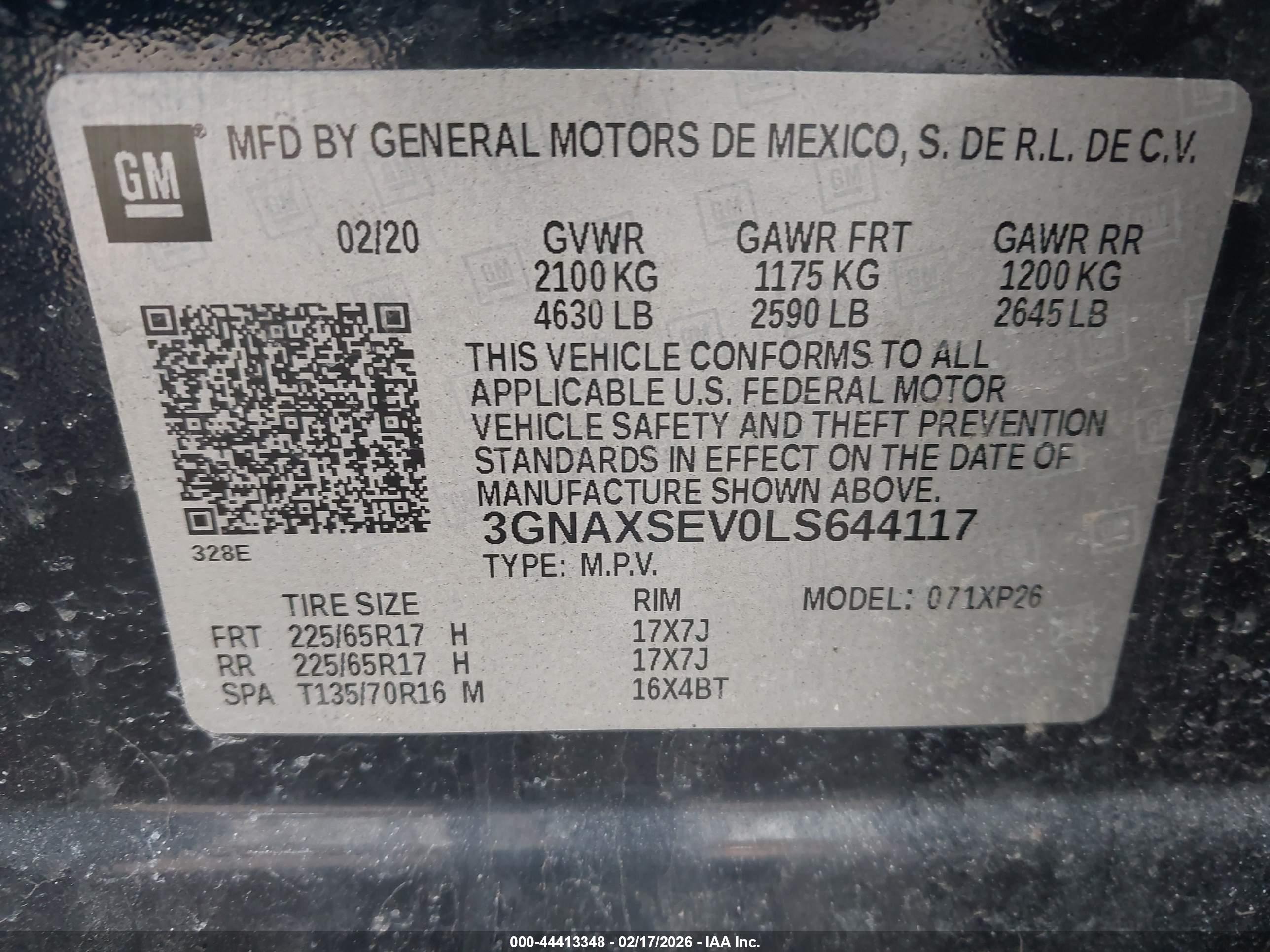 CHEVROLET EQUINOX image 9
