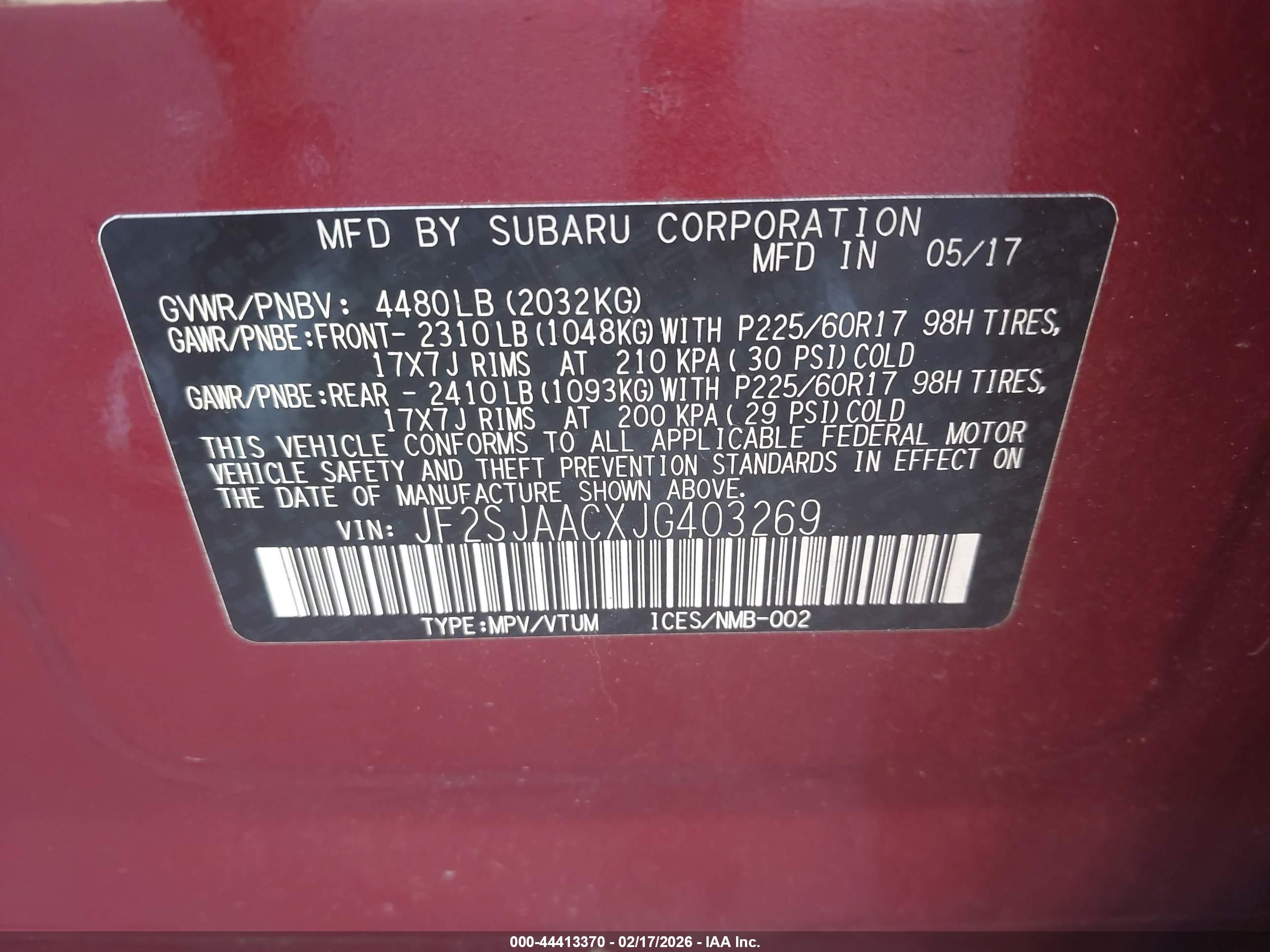 SUBARU FORESTER image 9