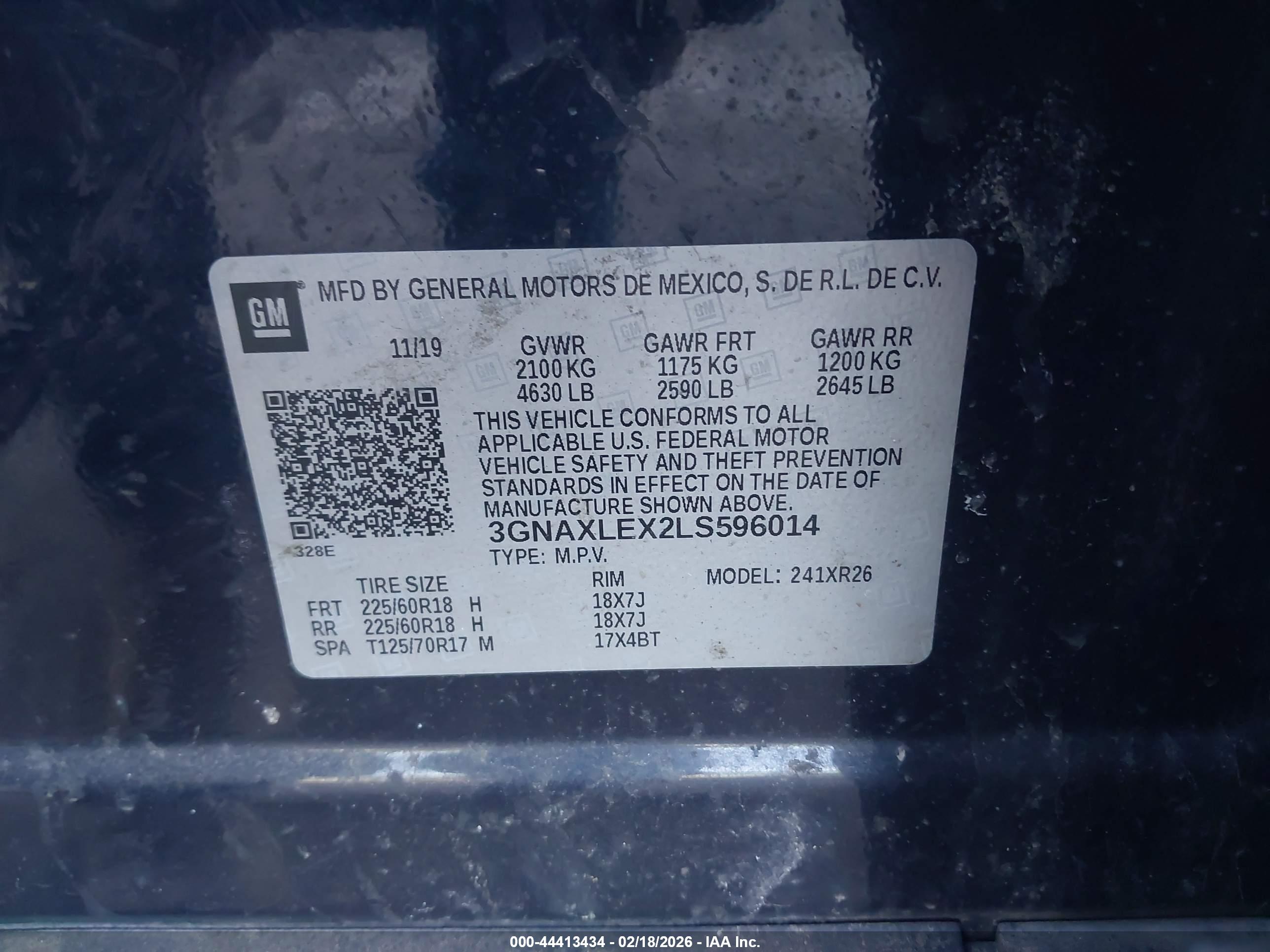 CHEVROLET EQUINOX image 9