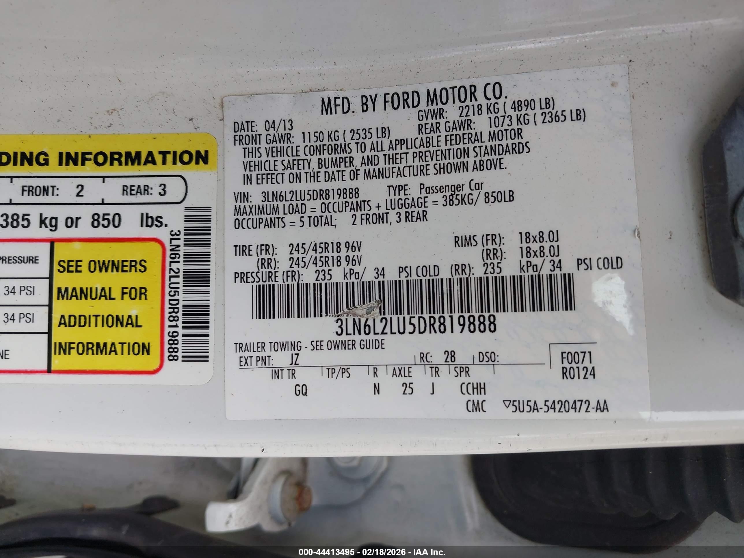 LINCOLN MKZ image 9
