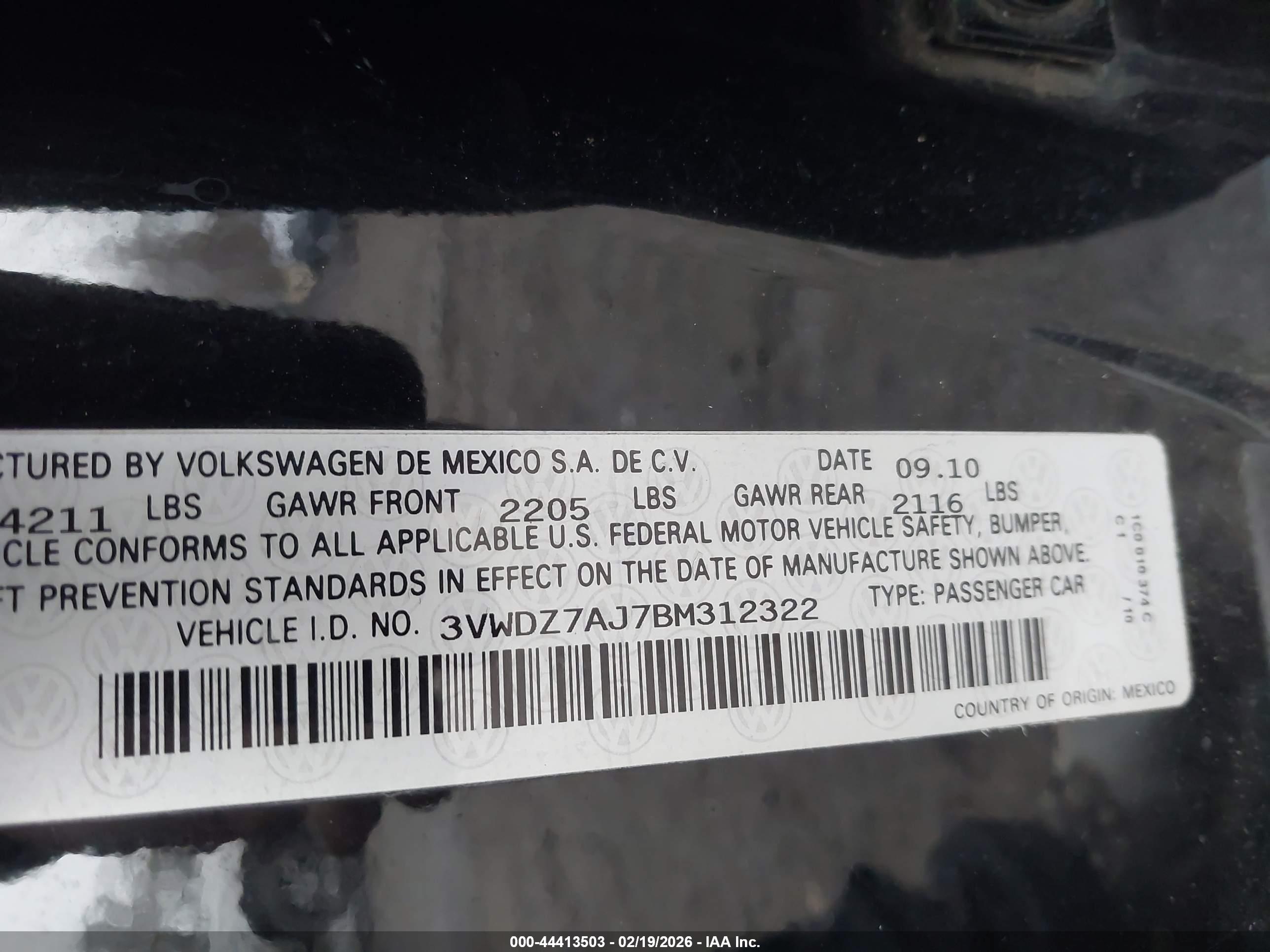 VOLKSWAGEN JETTA image 9