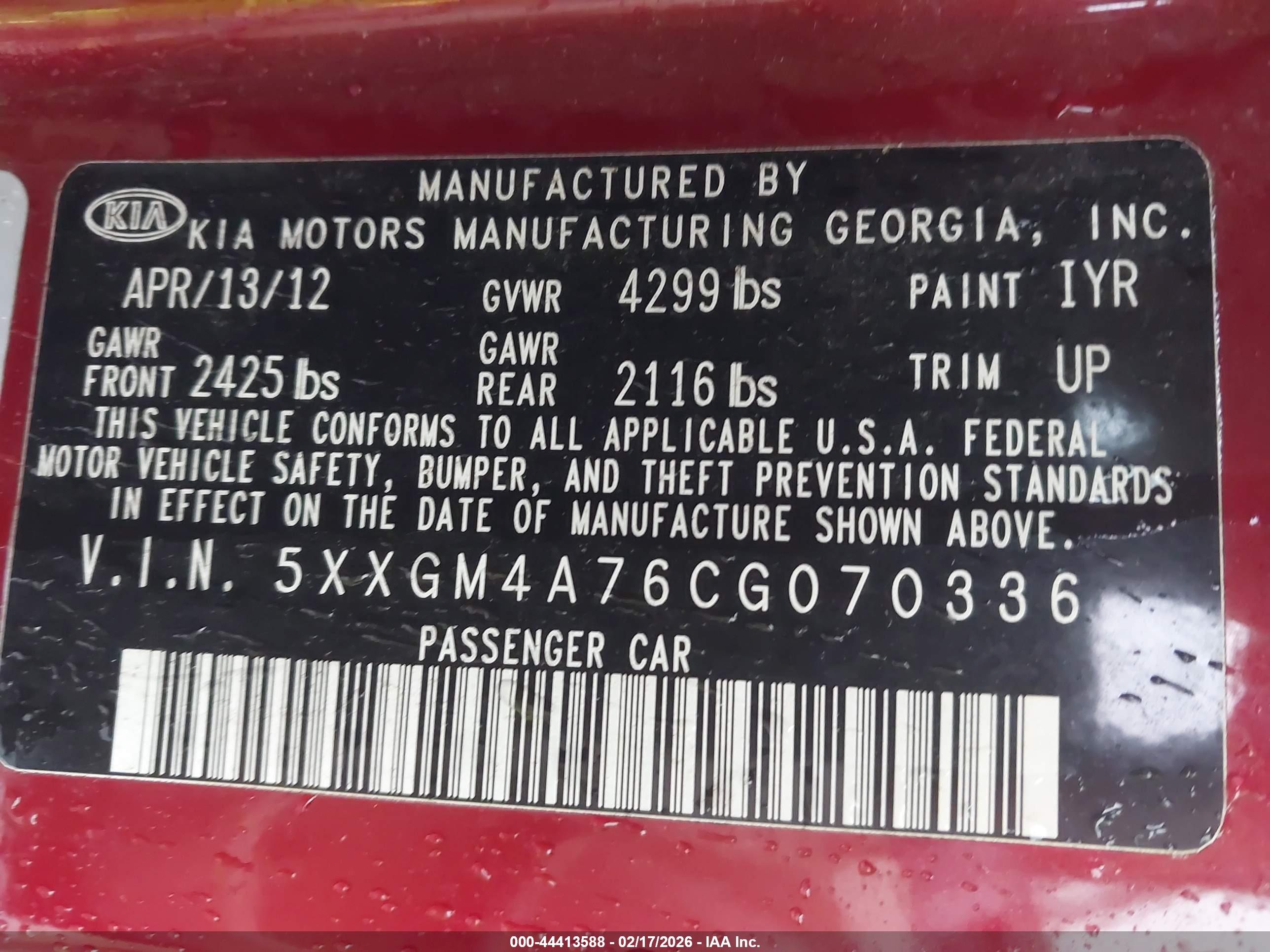 KIA OPTIMA image 9