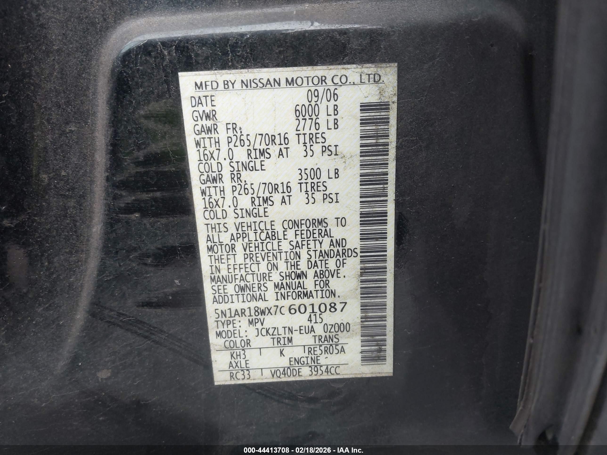 NISSAN PATHFINDER image 9