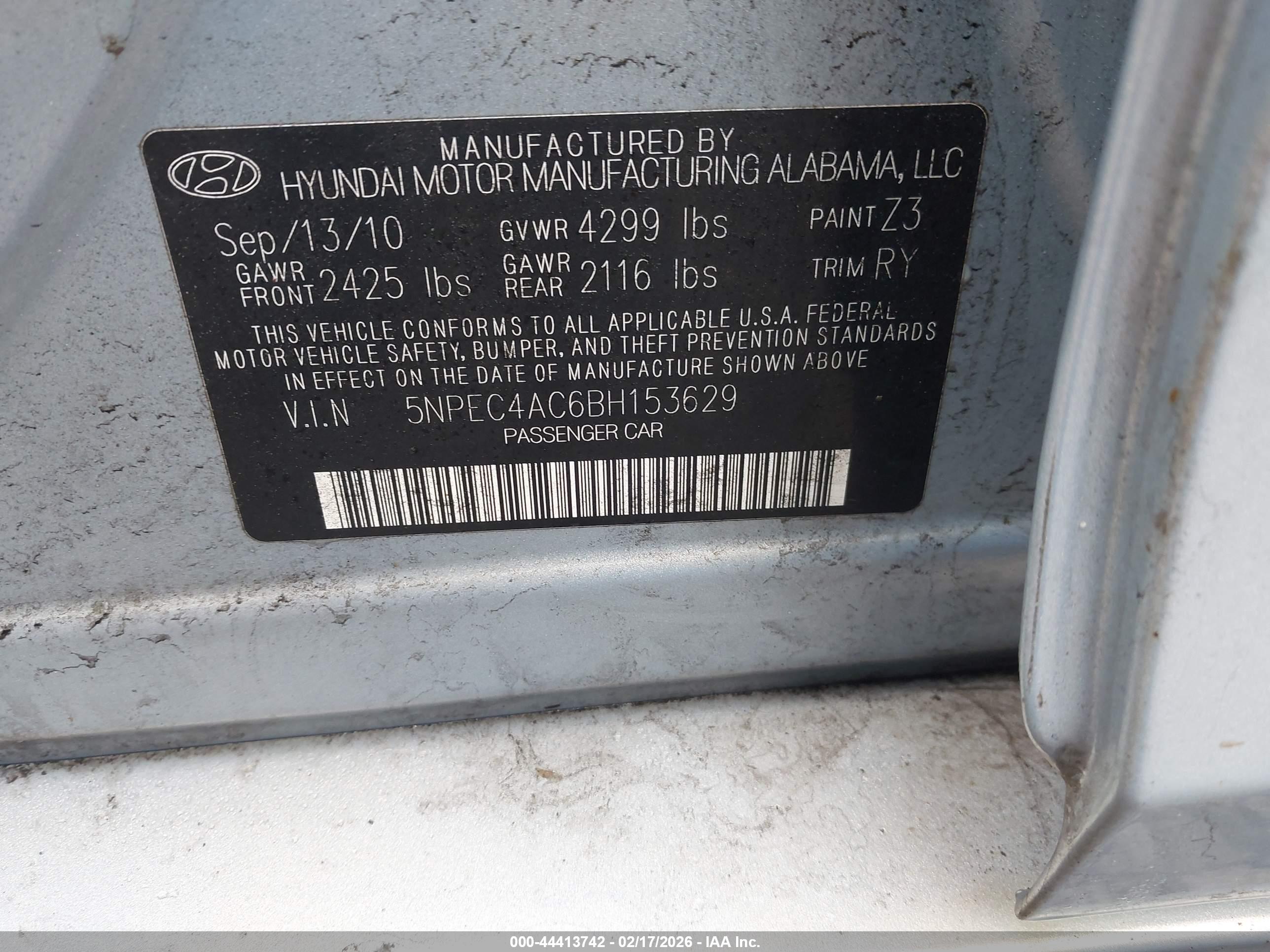 HYUNDAI SONATA image 9