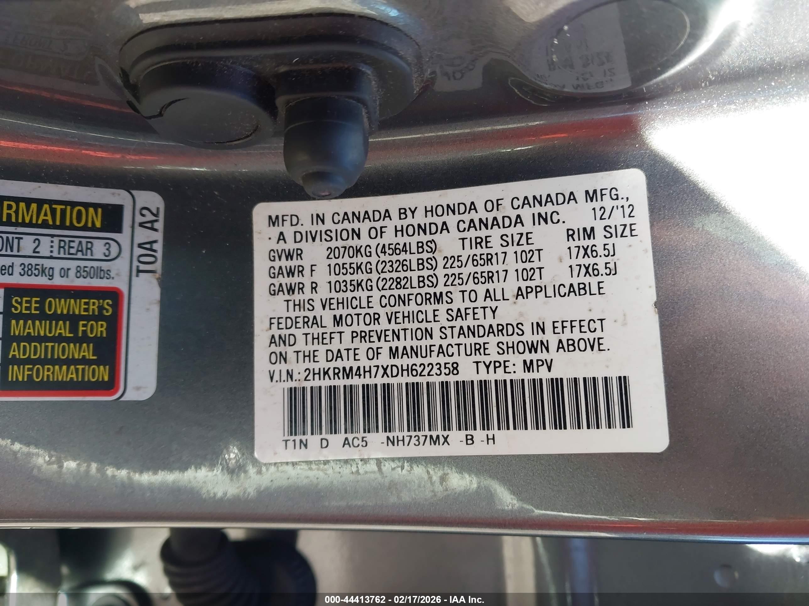 HONDA CR-V image 9