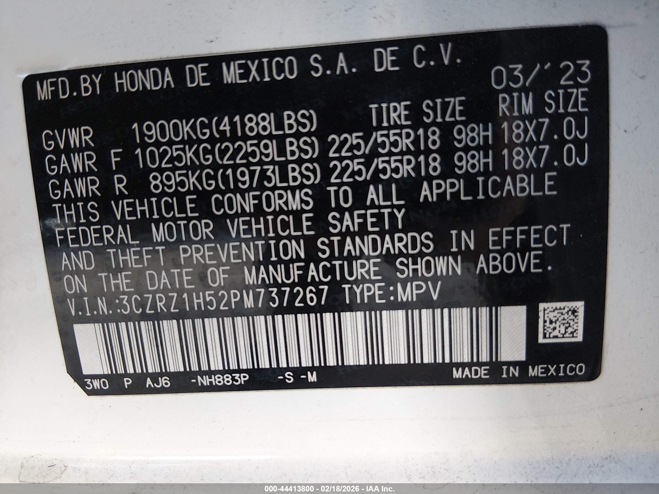 HONDA HR-V image 9