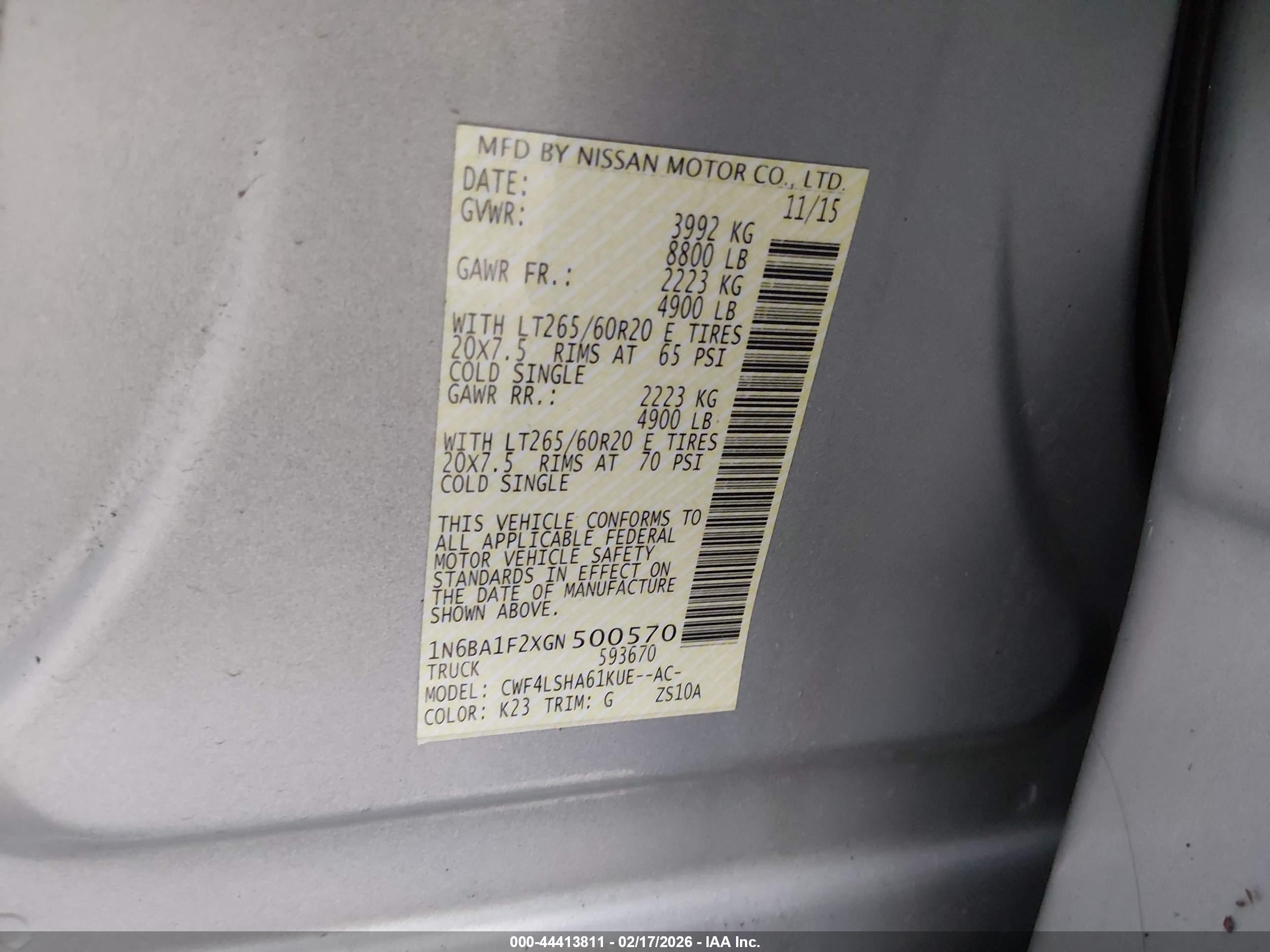 NISSAN TITAN image 9