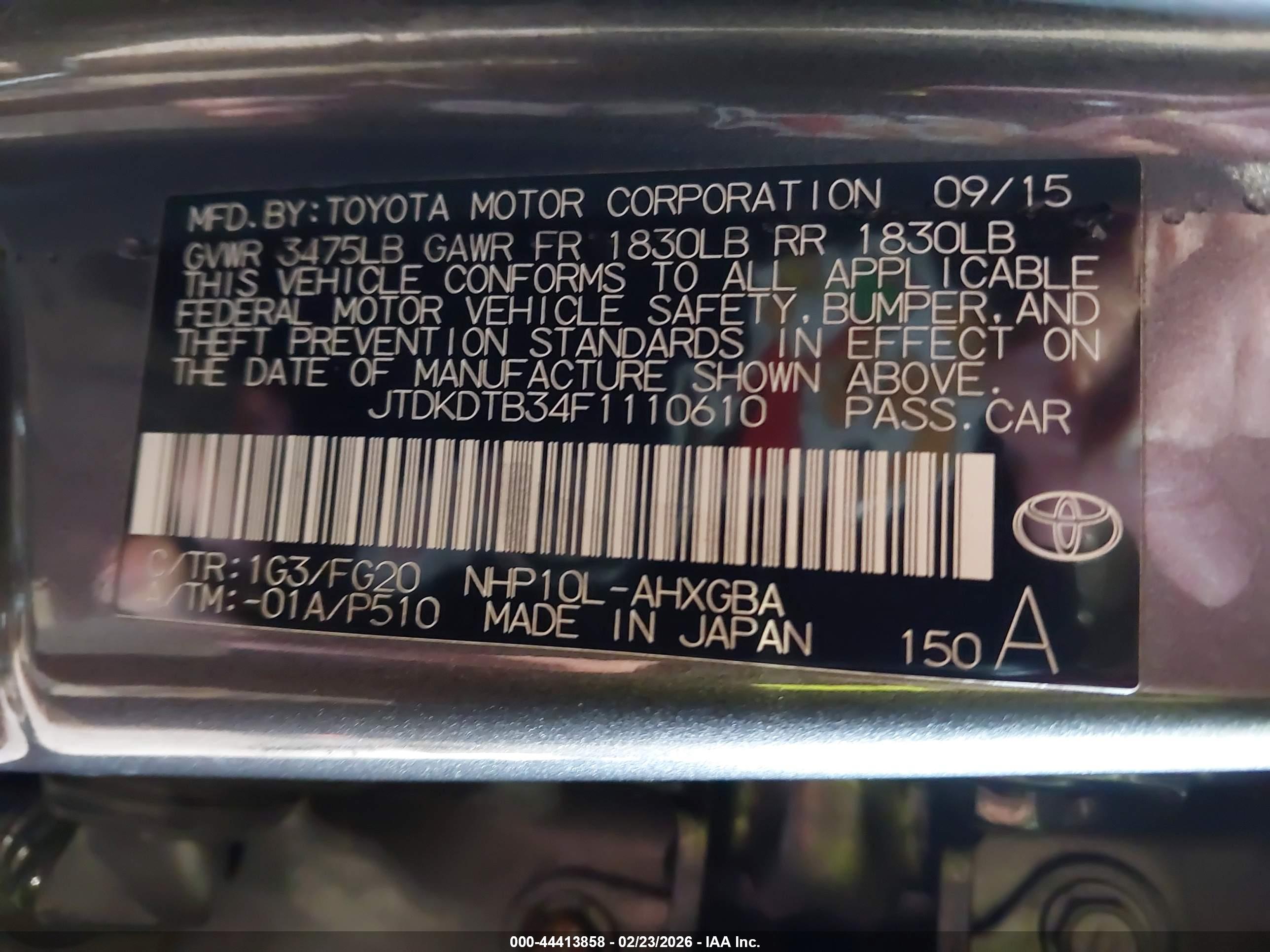 TOYOTA PRIUS image 9
