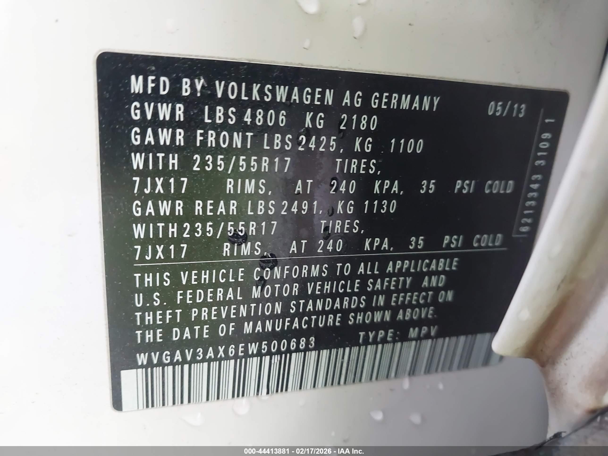 VOLKSWAGEN TIGUAN image 9