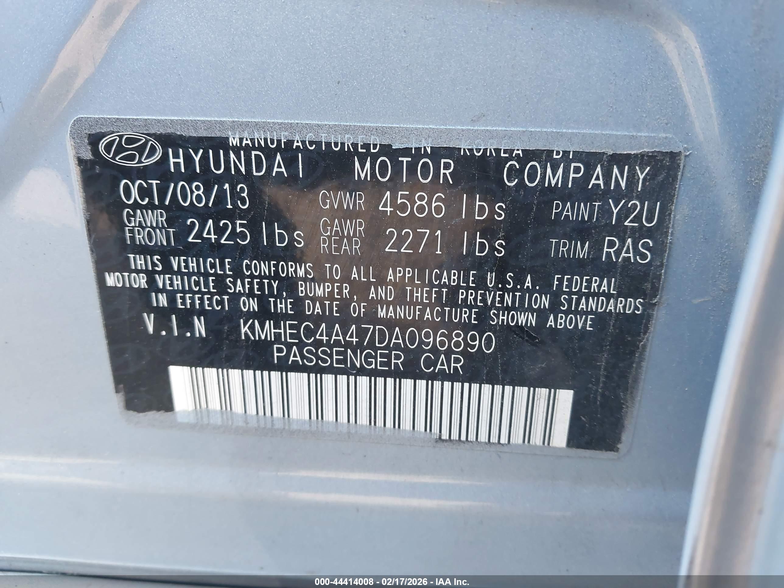 HYUNDAI SONATA image 9