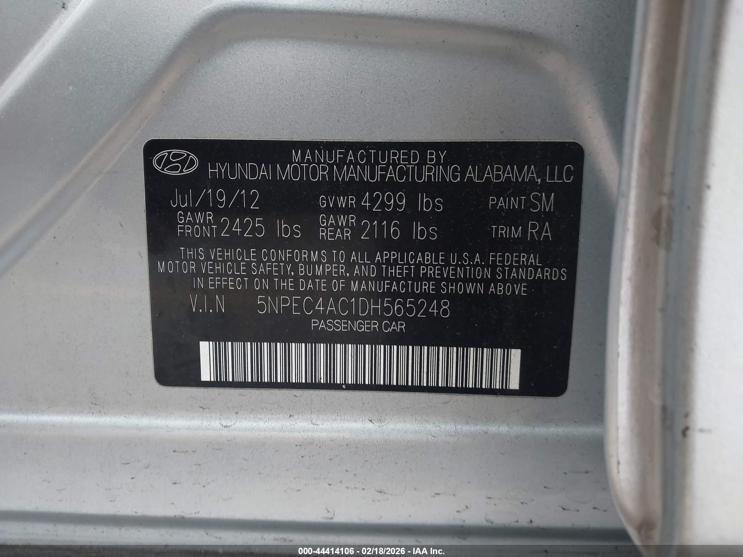 HYUNDAI SONATA image 9