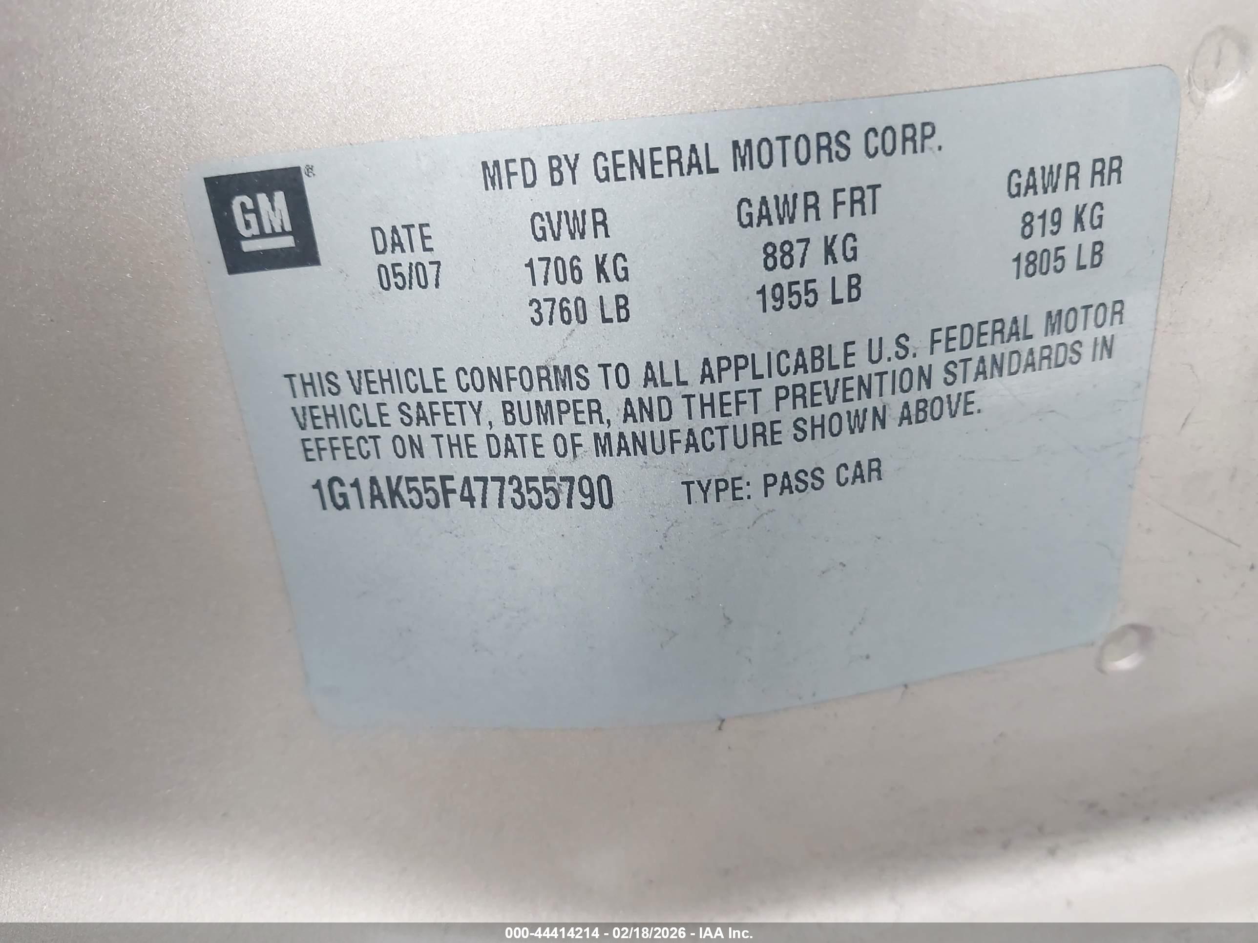 CHEVROLET COBALT image 9