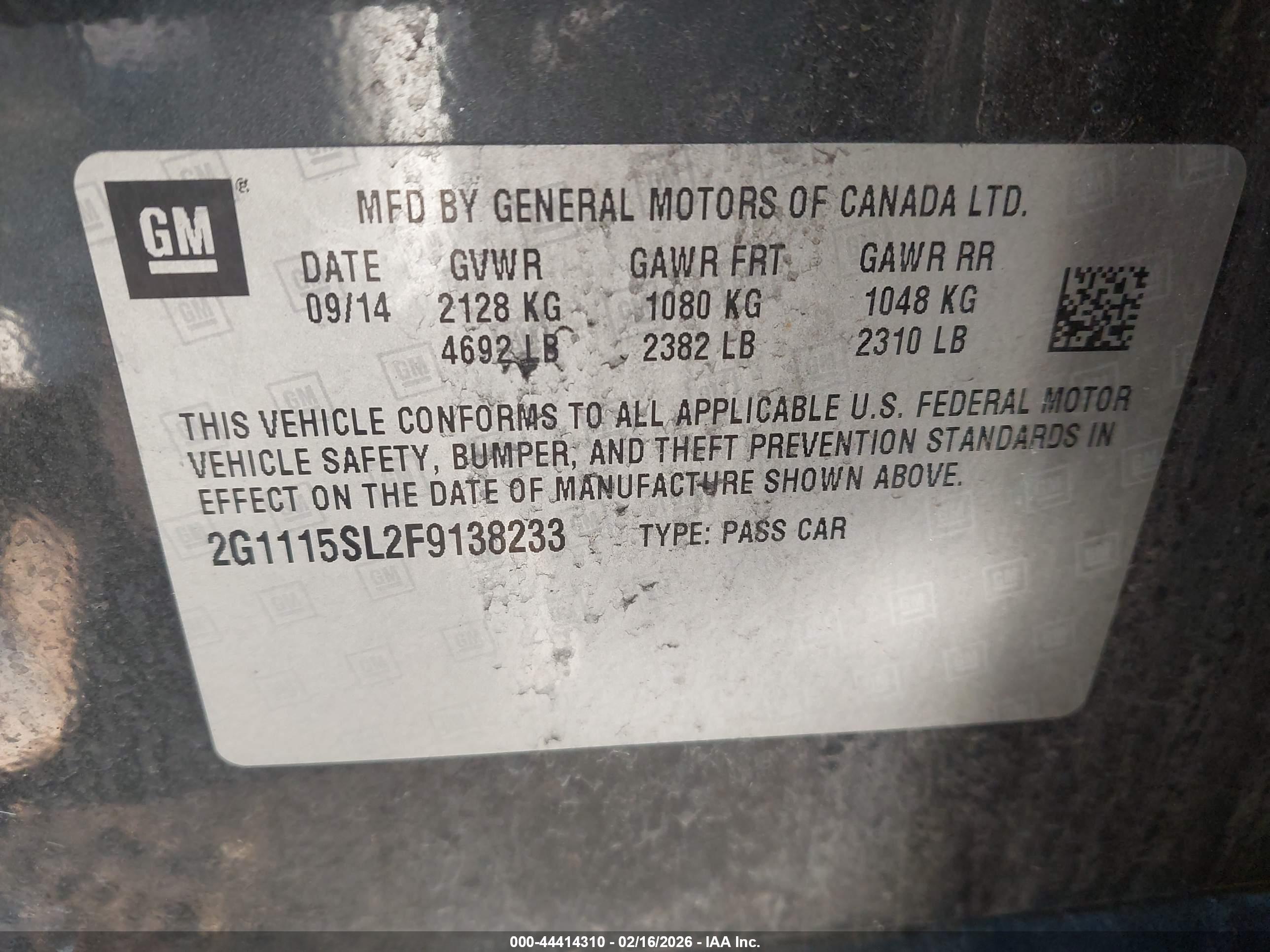 CHEVROLET IMPALA image 9