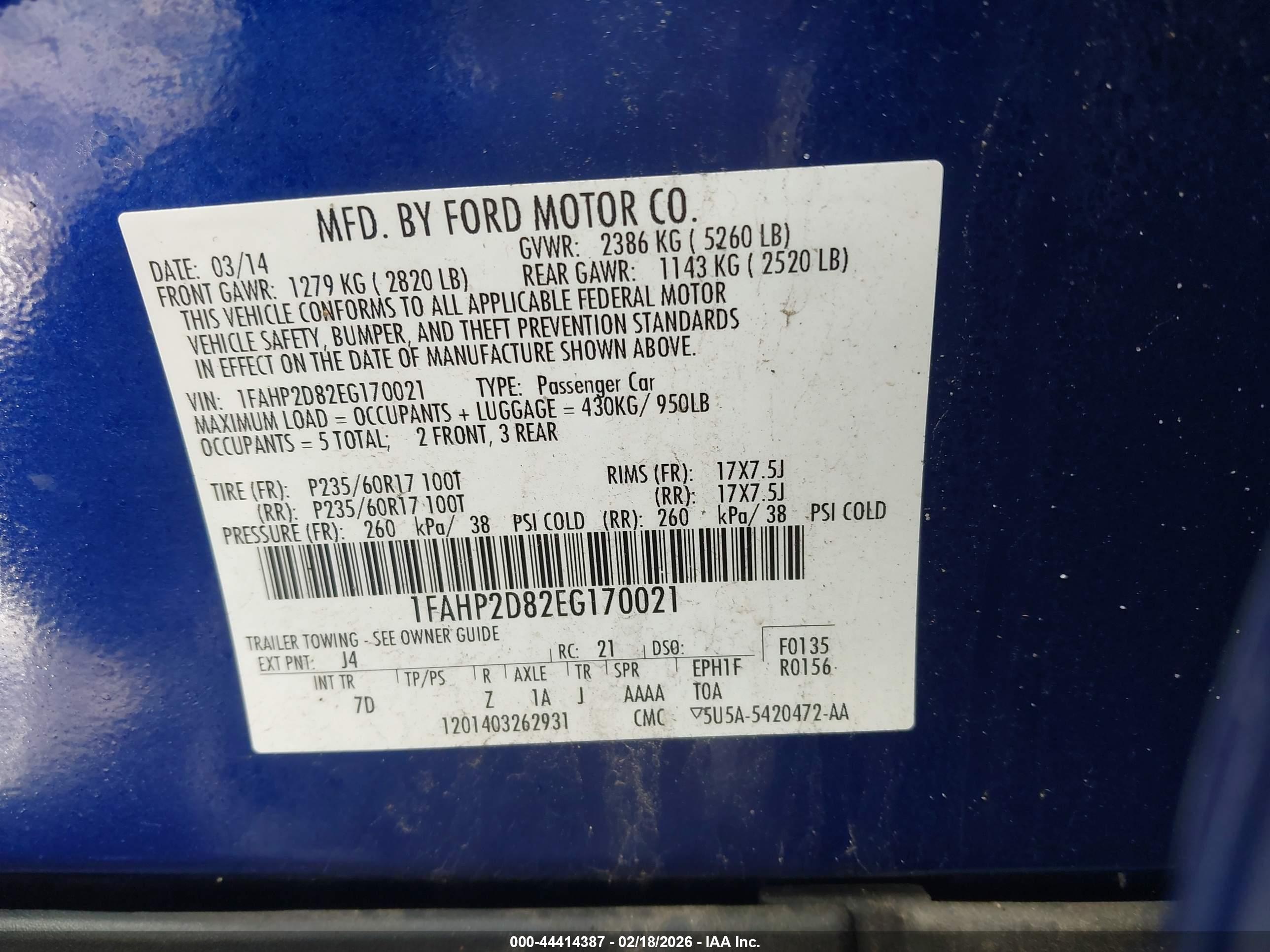 FORD TAURUS image 9