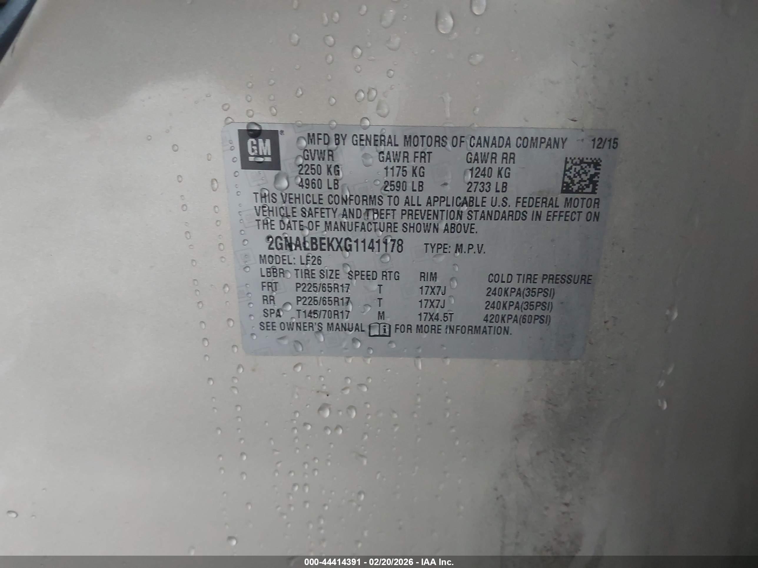 CHEVROLET EQUINOX image 9