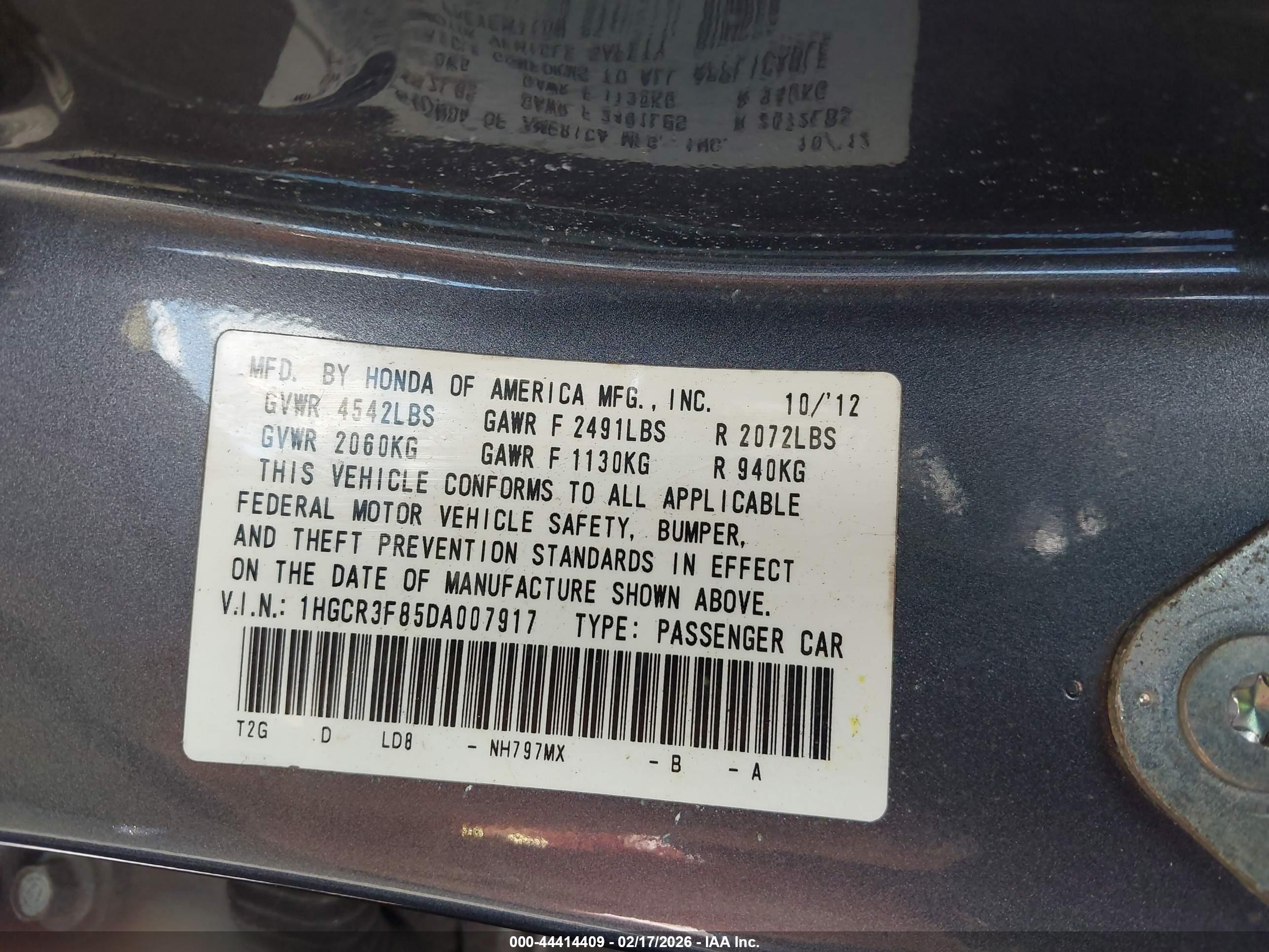 HONDA ACCORD image 9