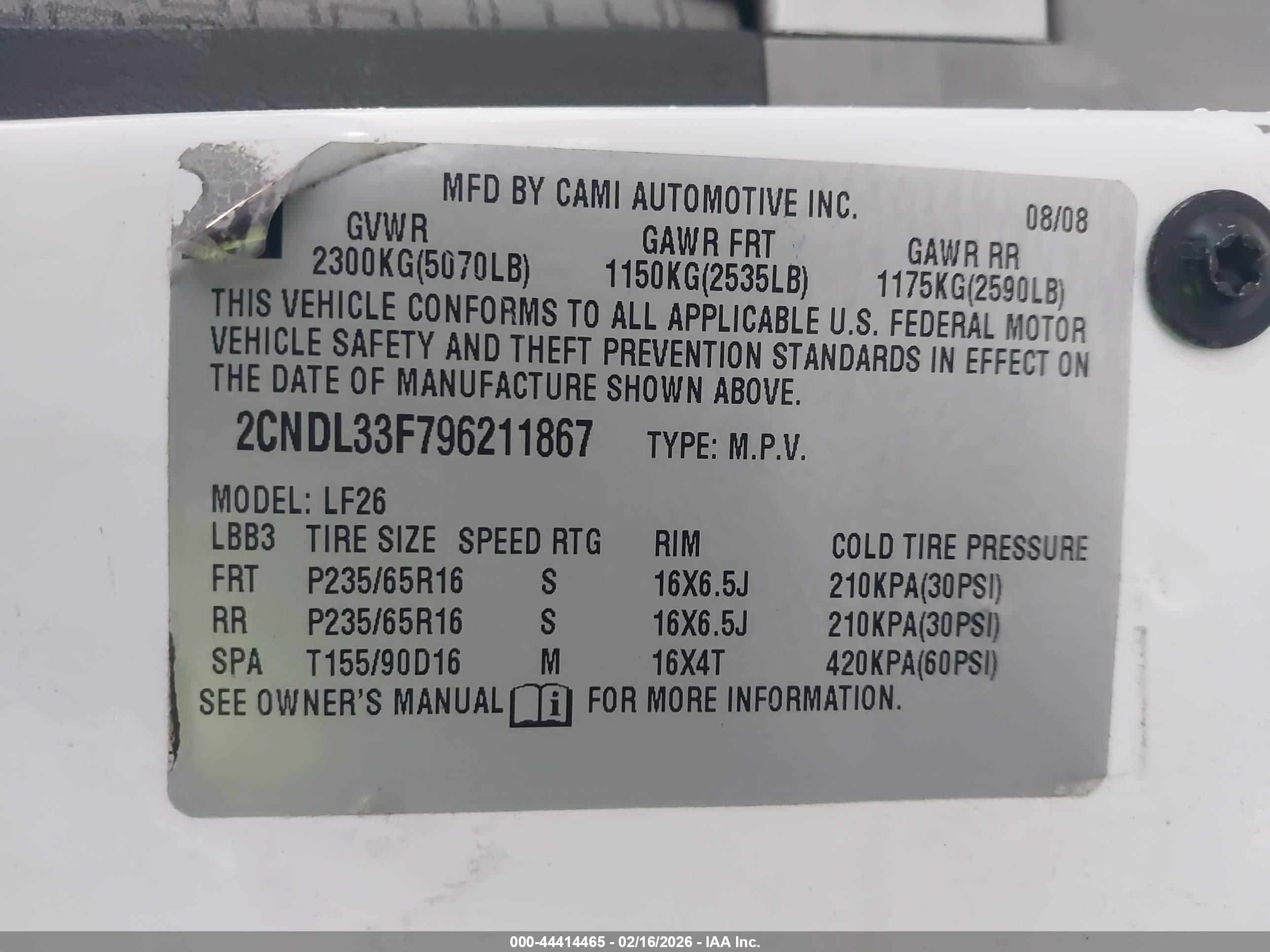 CHEVROLET EQUINOX image 9