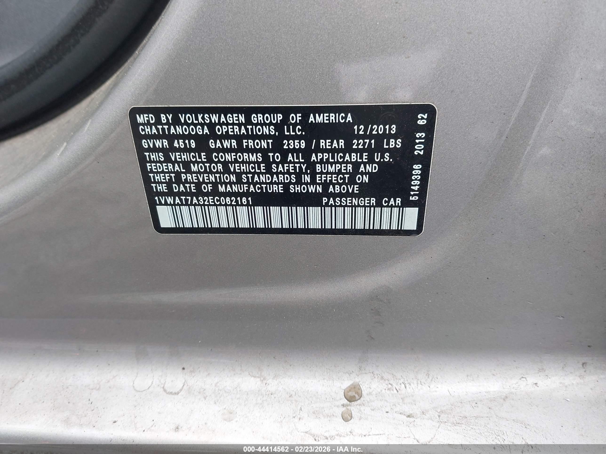 VOLKSWAGEN PASSAT image 9