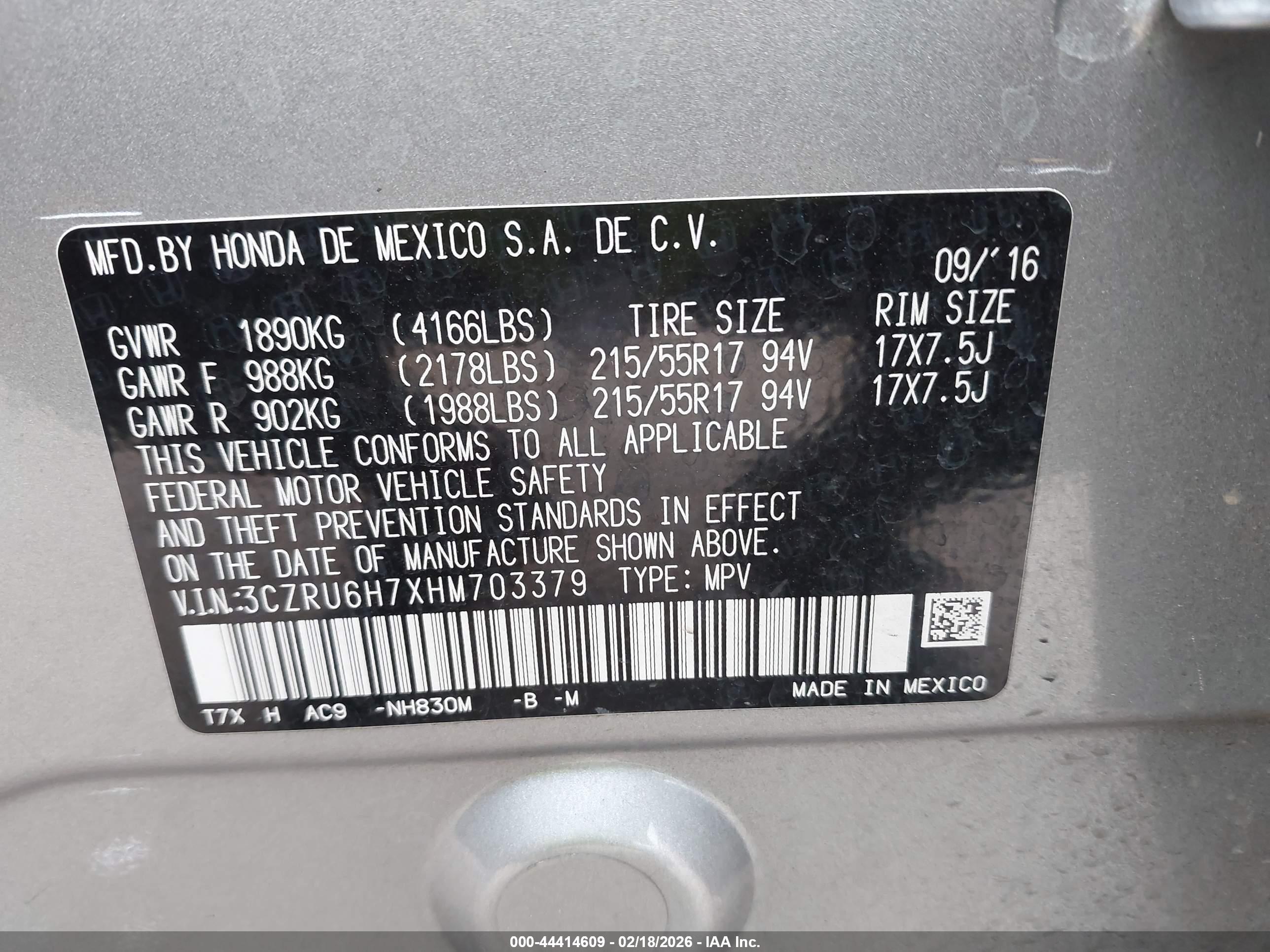HONDA HR-V image 9