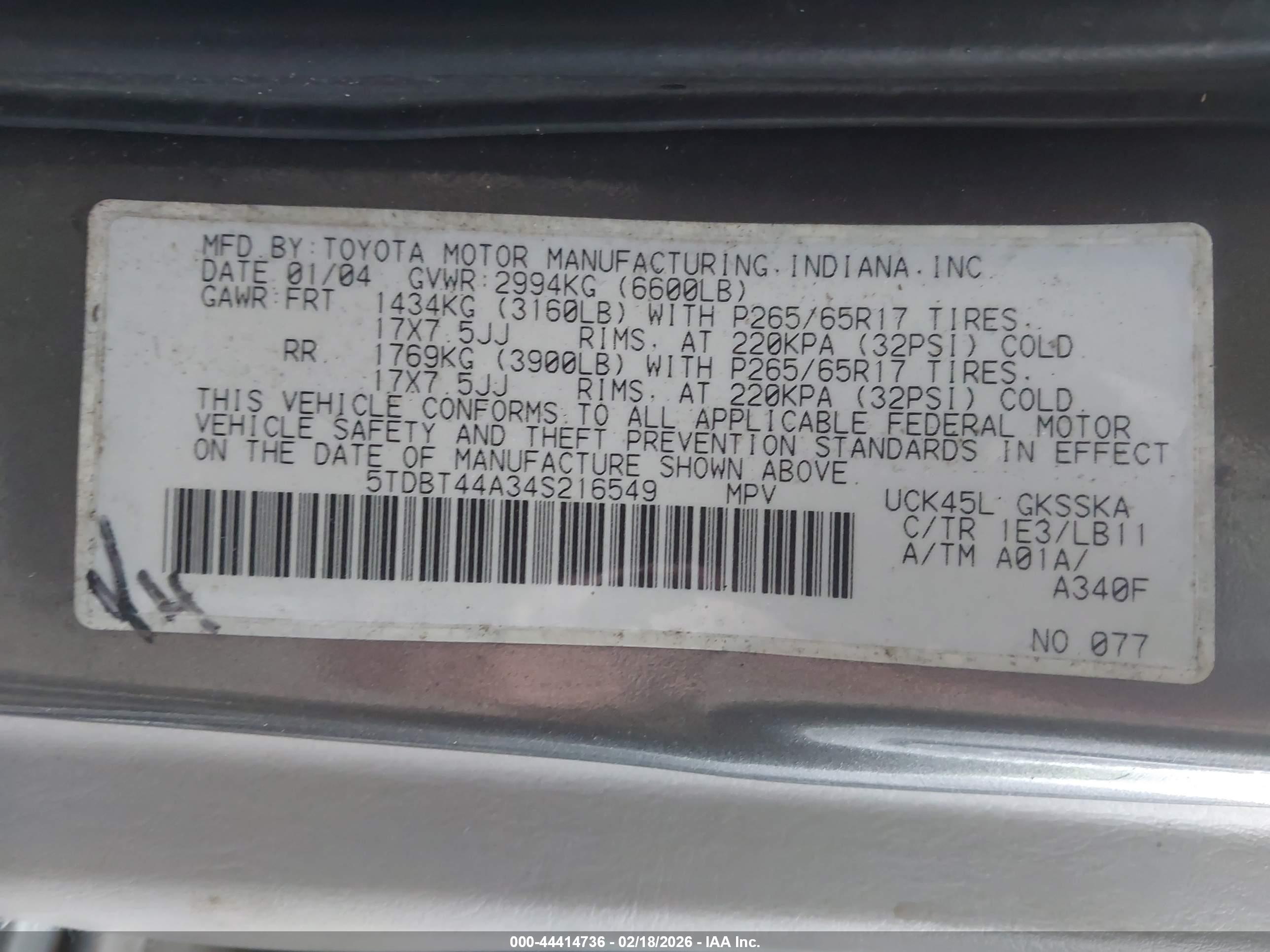 TOYOTA SEQUOIA image 9