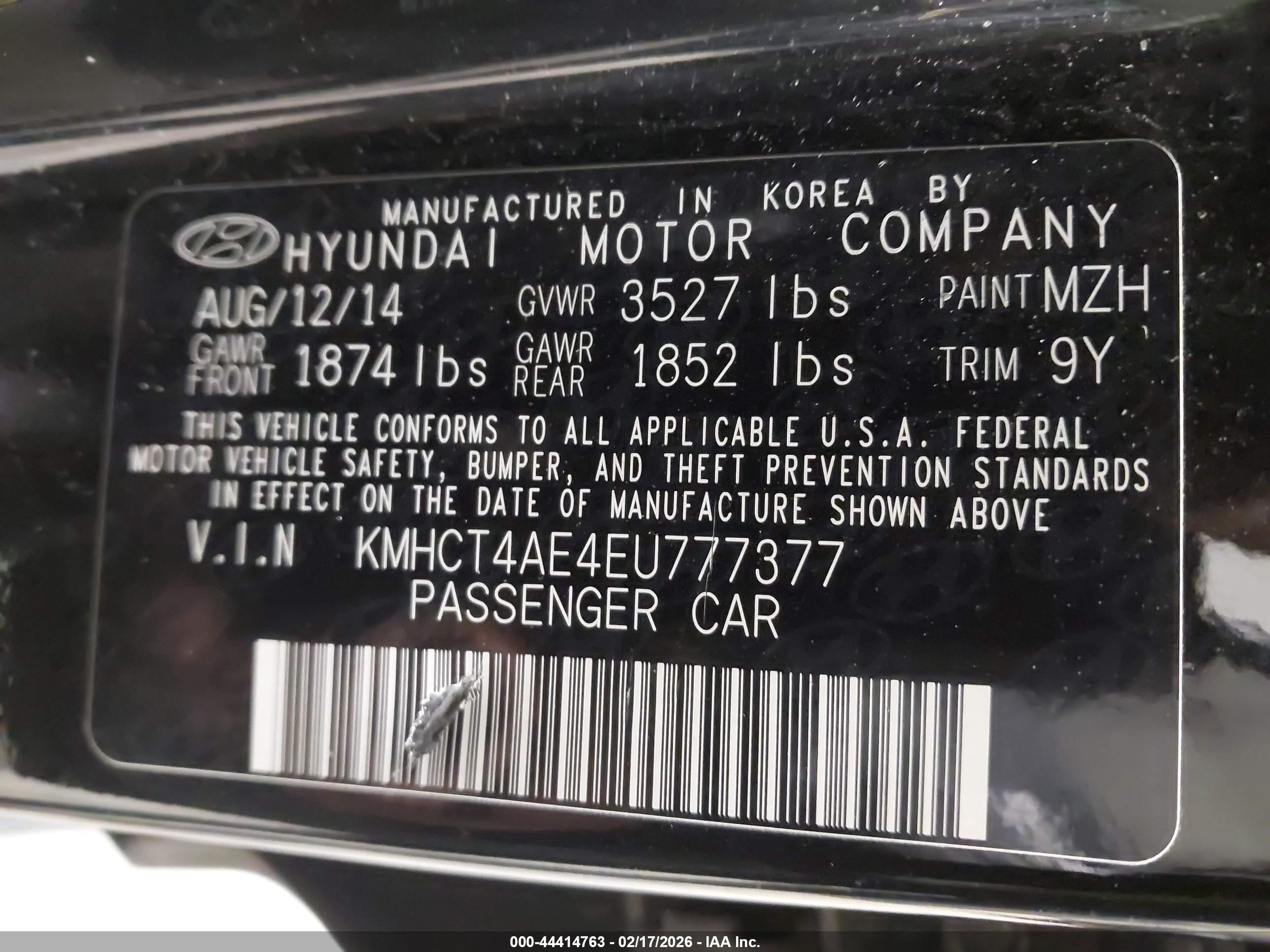HYUNDAI ACCENT image 9