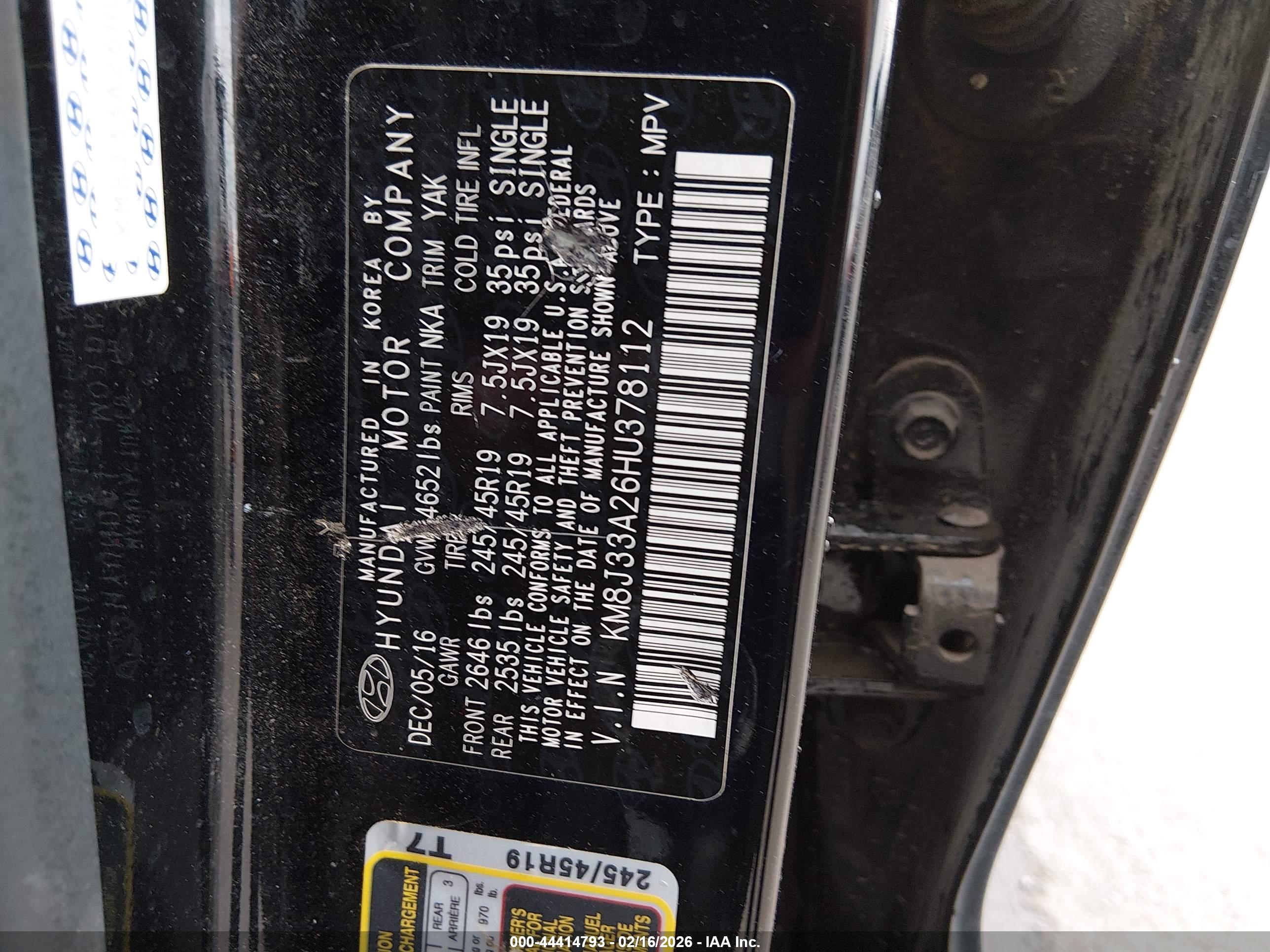 HYUNDAI TUCSON image 9