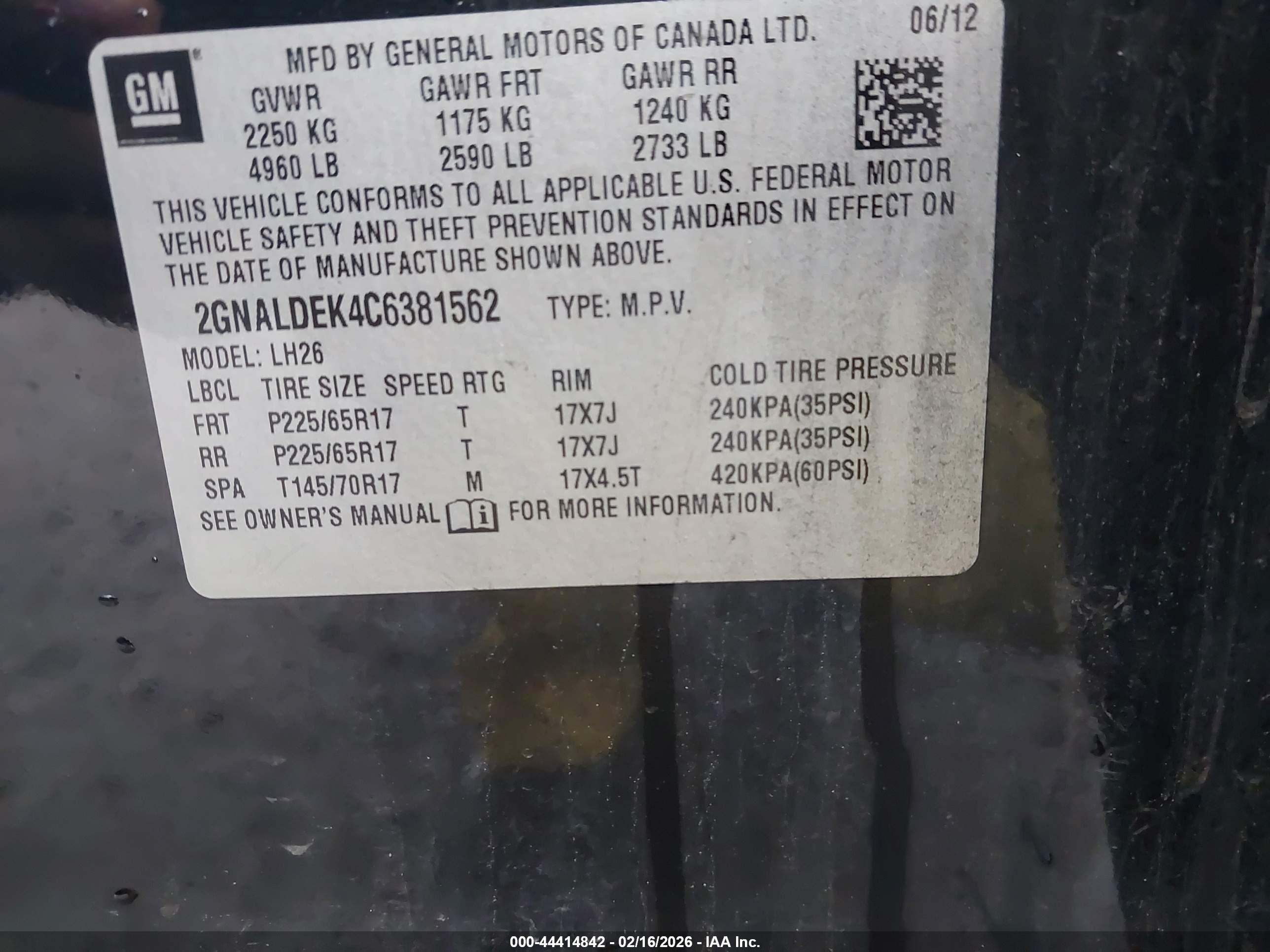 CHEVROLET EQUINOX image 9