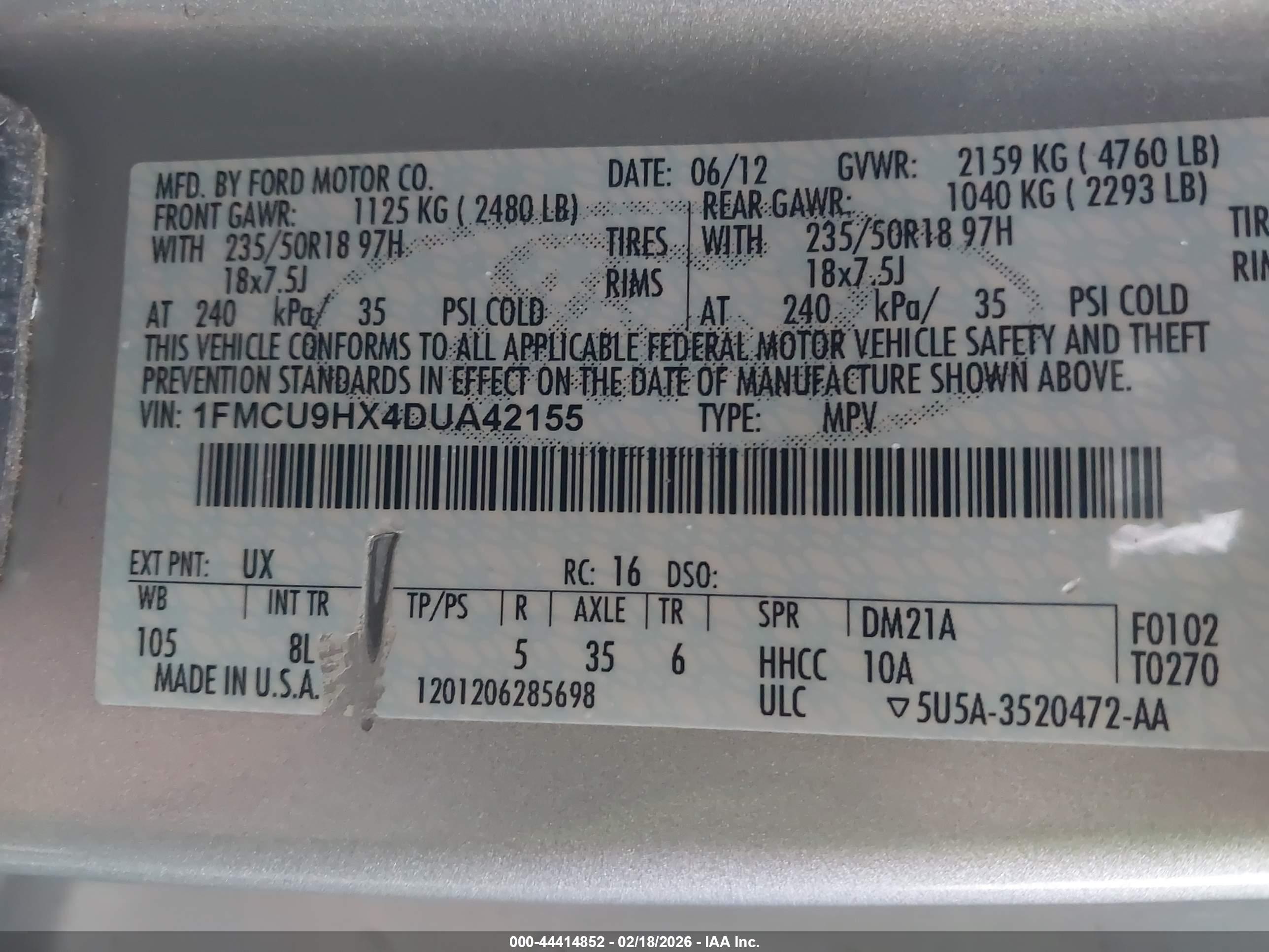 FORD ESCAPE image 9