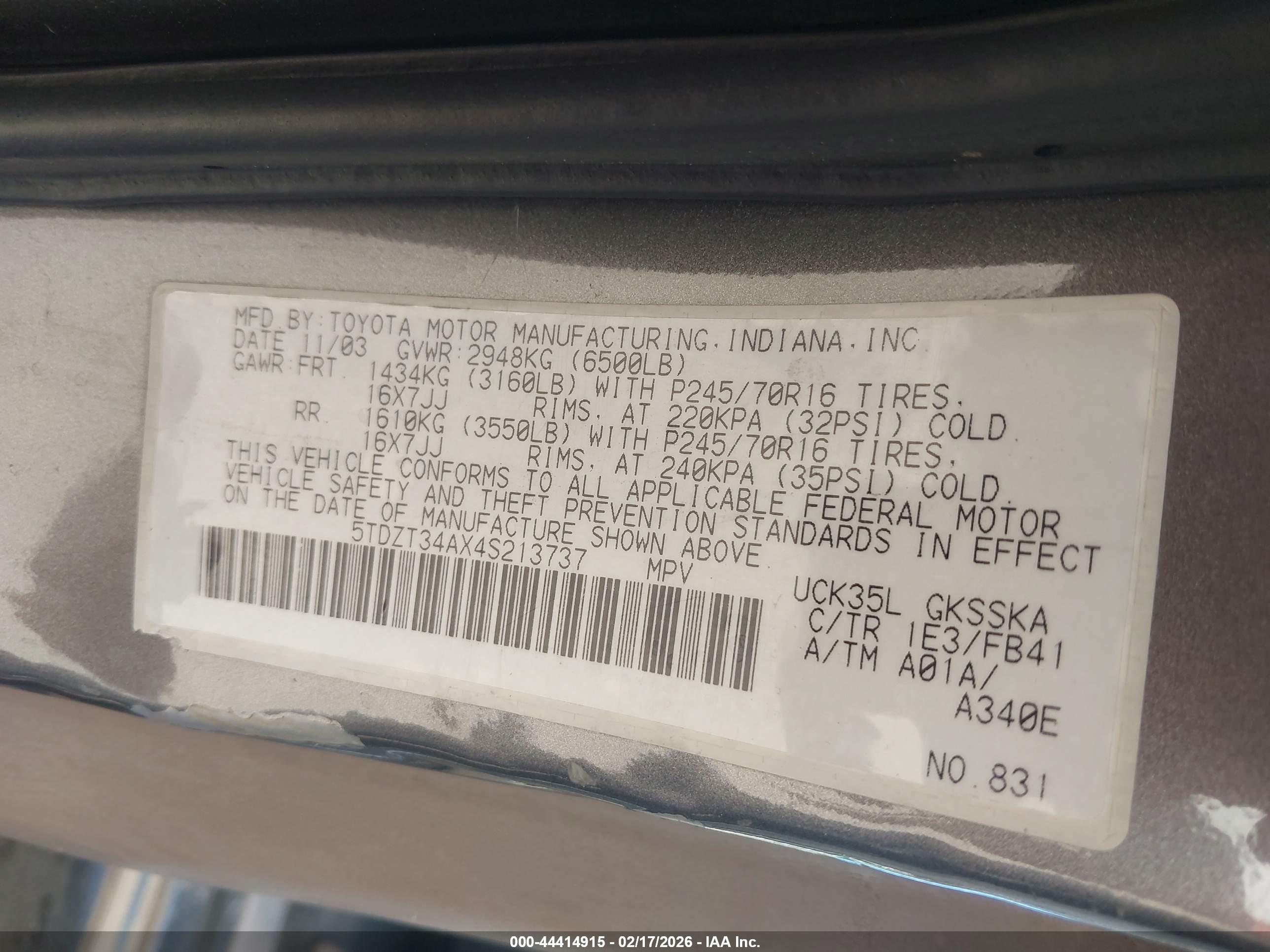 TOYOTA SEQUOIA image 9