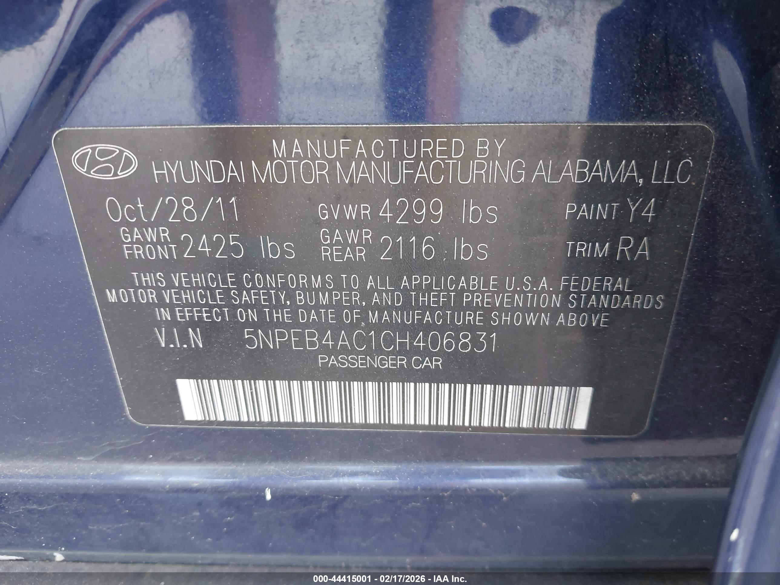HYUNDAI SONATA image 9