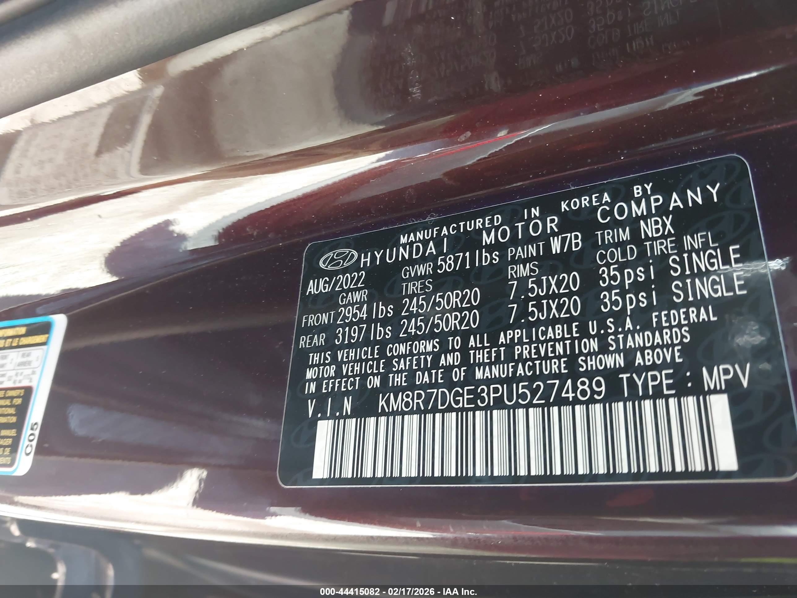HYUNDAI PALISADE image 9