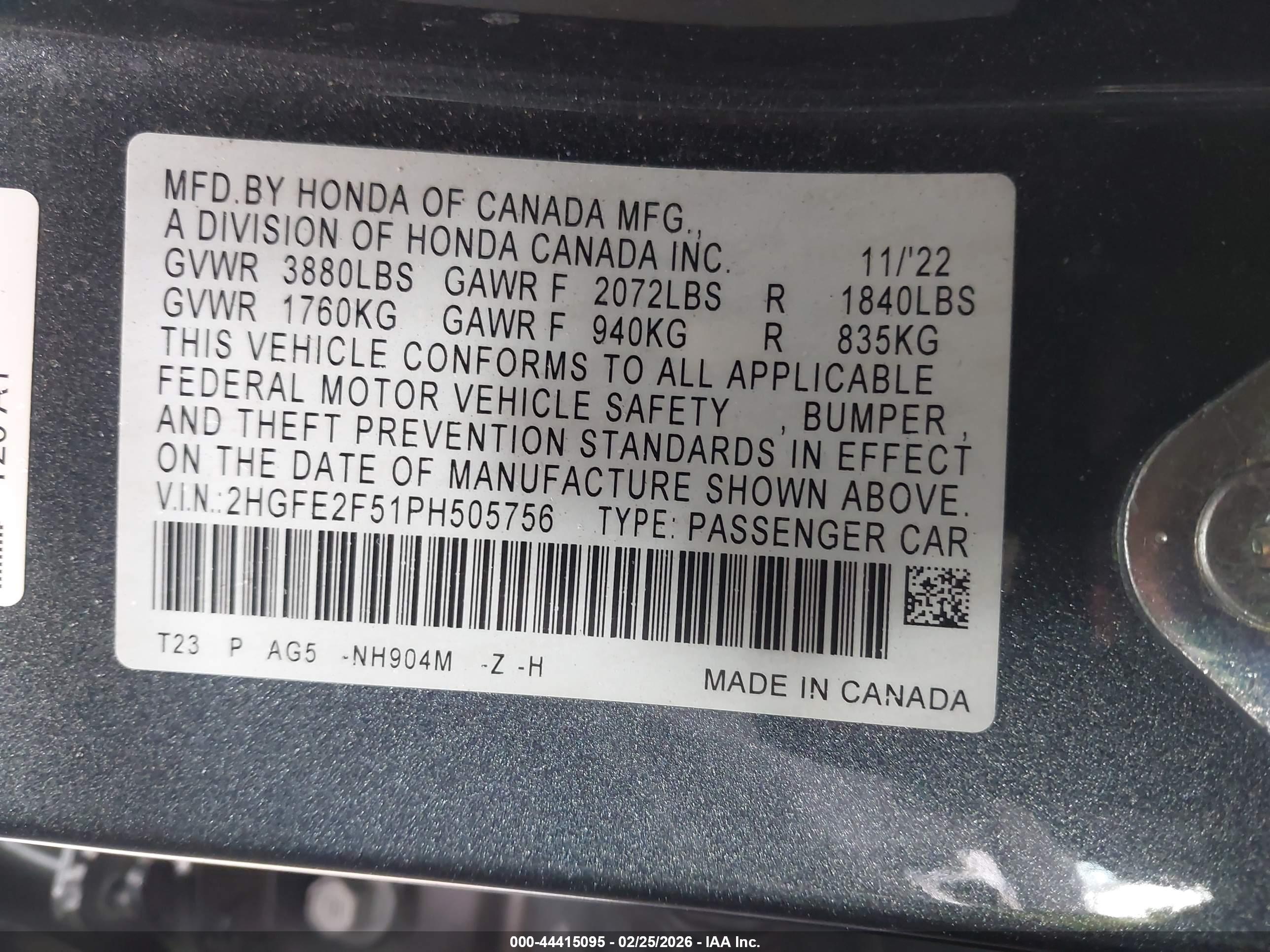 HONDA CIVIC image 9