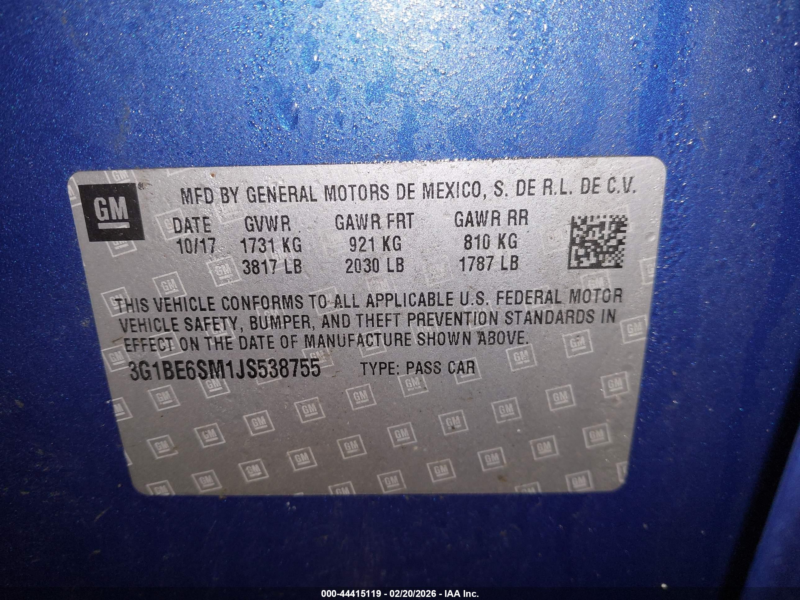 CHEVROLET CRUZE image 9